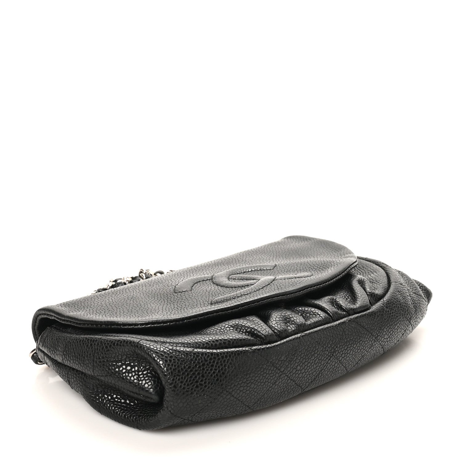 Caviar Half Moon Wallet On Chain WOC Black