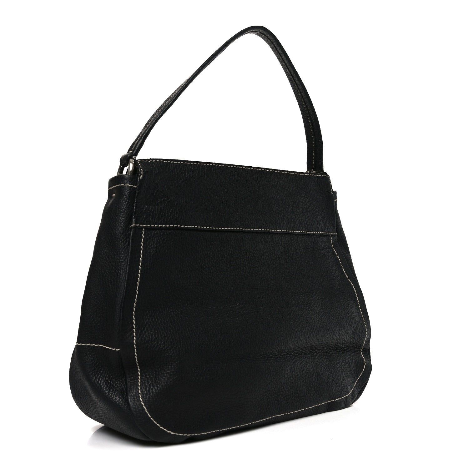 Vitello Daino Hobo Black