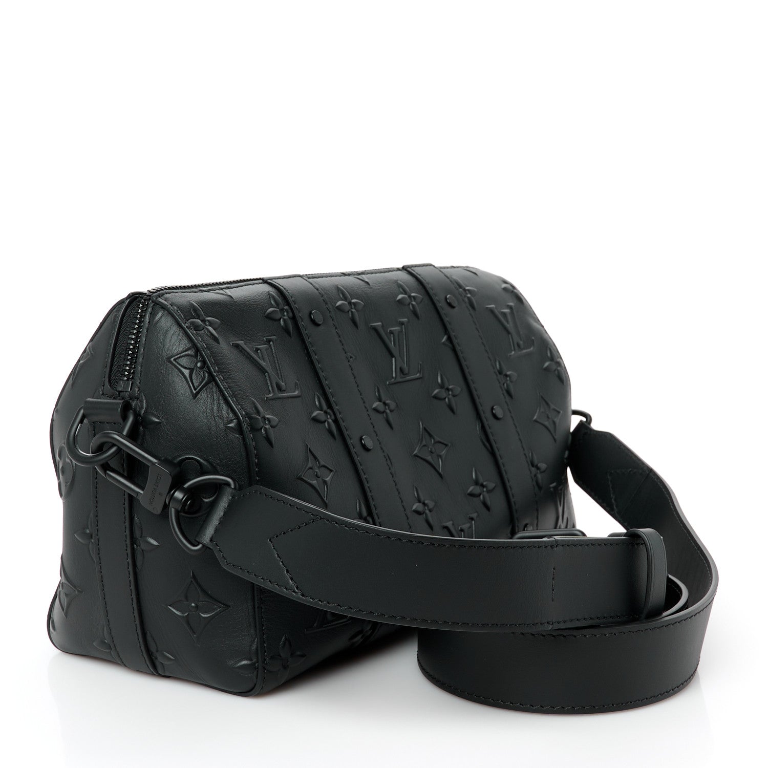 Monogram Seal City Keepall Black