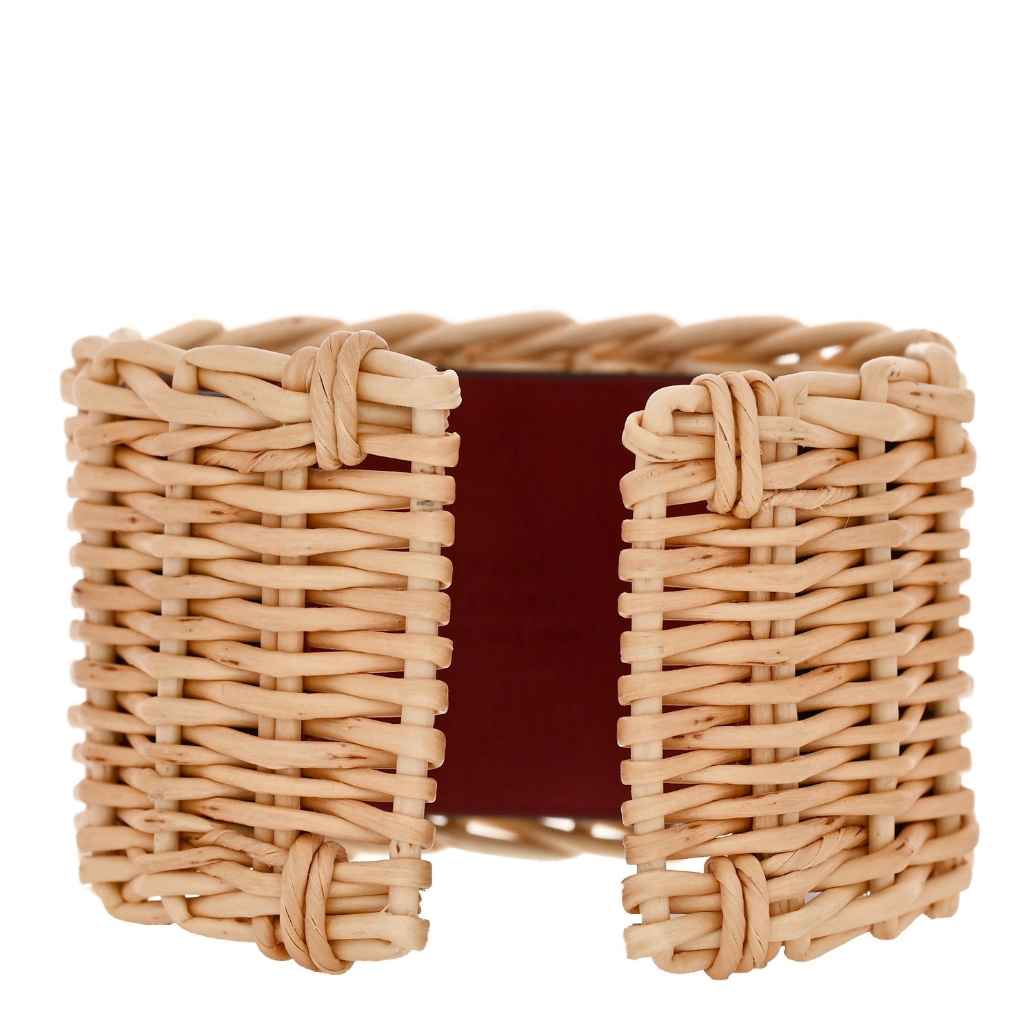 Wicker Swift Medor Picnic Cuff Bracelet T3 Rouge Grenat