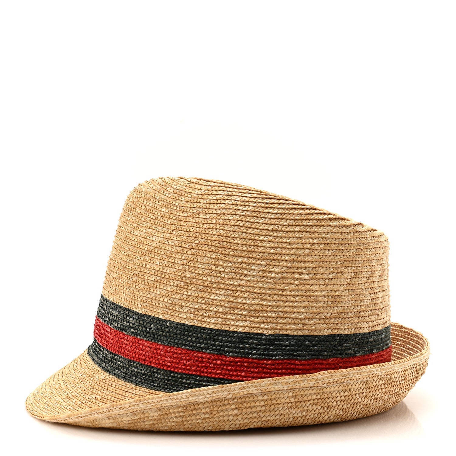 Abaca Straw Web Fedora Hat L