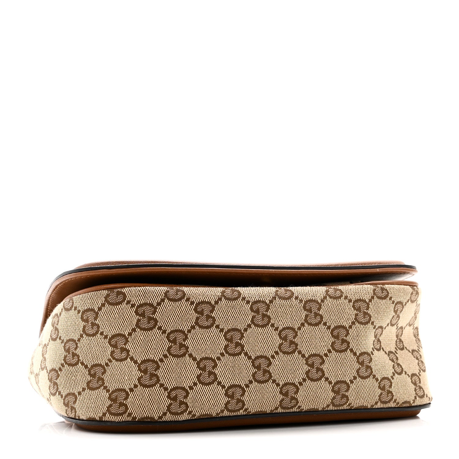 Monogram Calfskin Blondie Small Shoulder Bag Brown