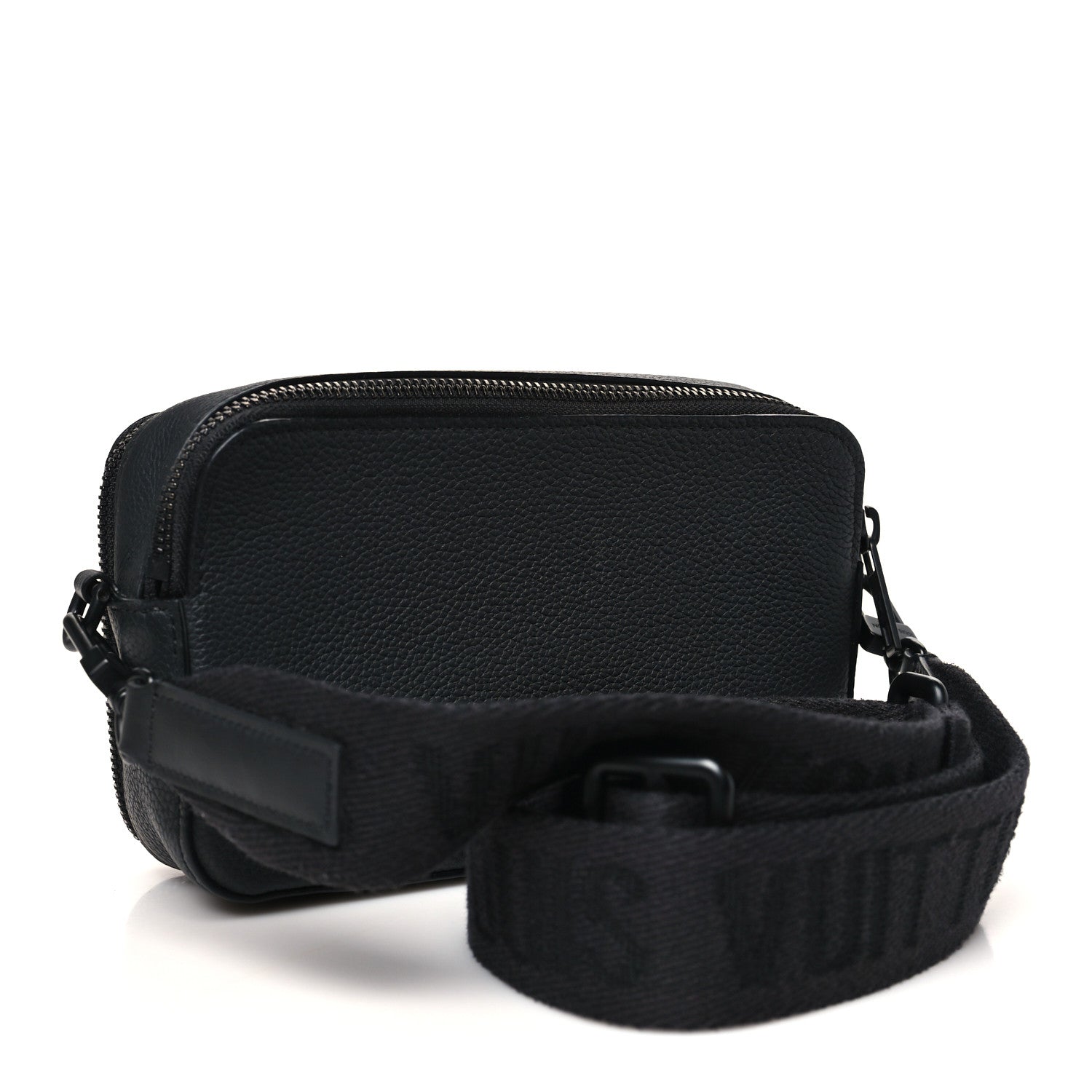 Calfskin Aerogram Alpha Wearable Wallet Black