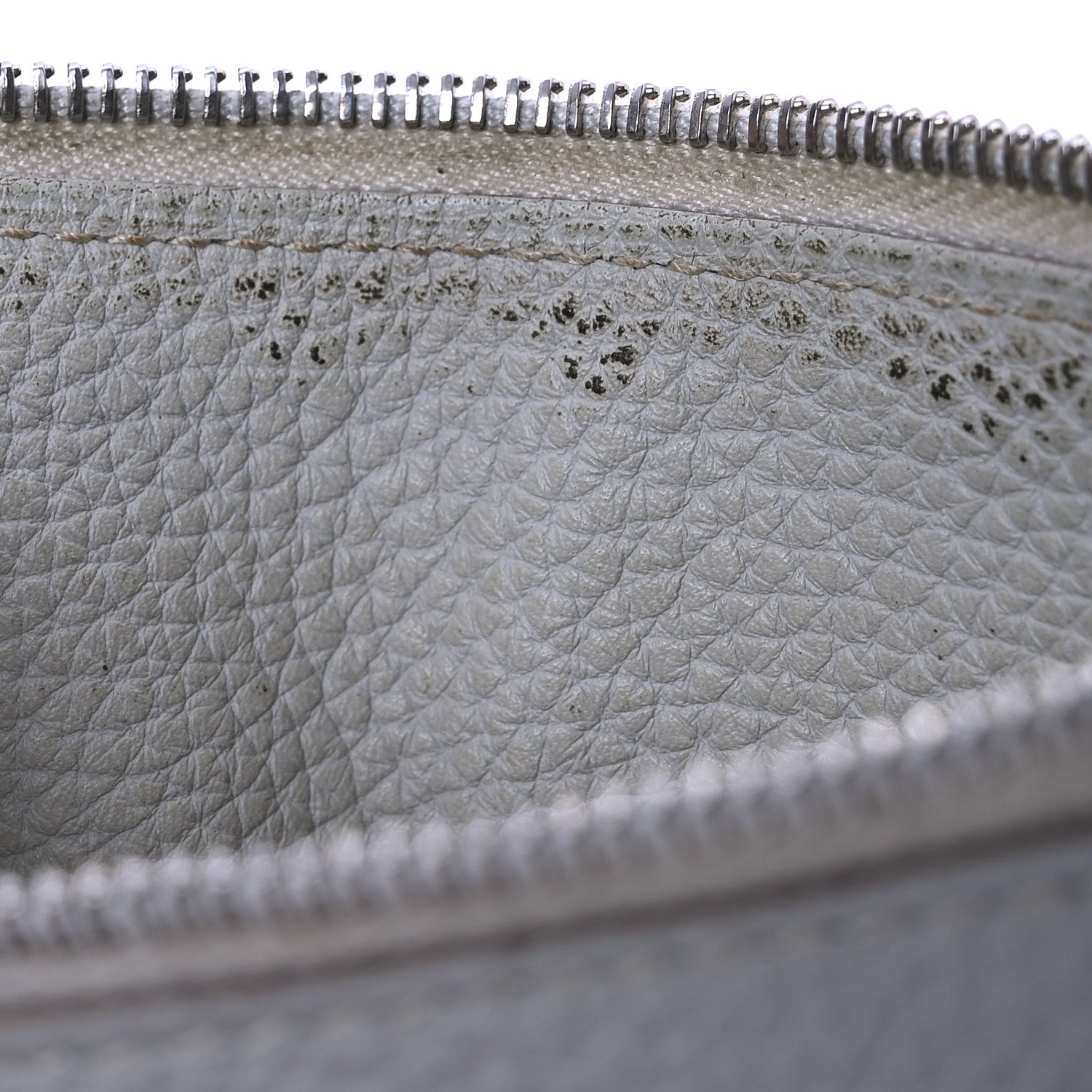 Togo Dogon Duo Wallet Rouge Garance Gris Mouette