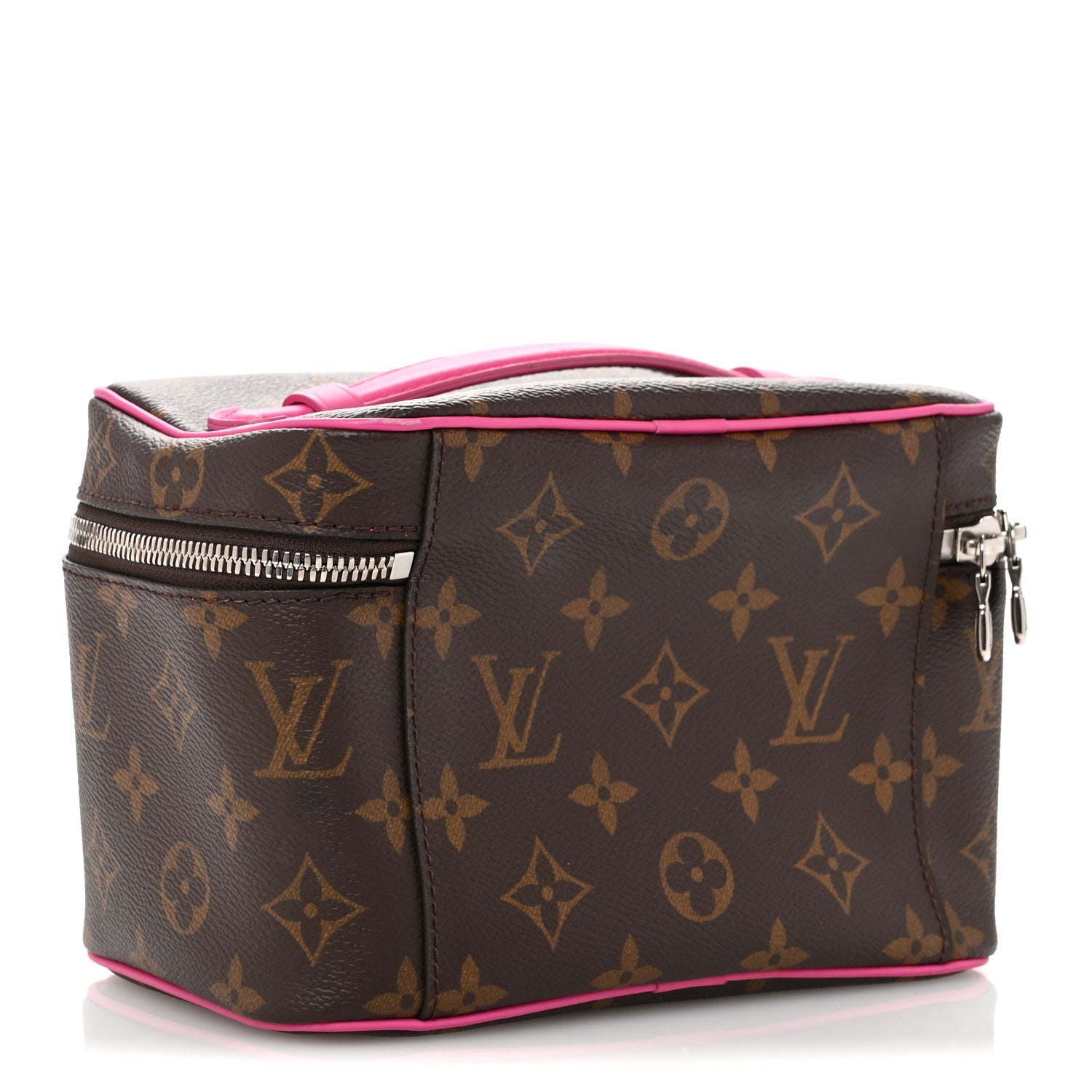 Monogram Macassar Nice Mini Fuchsia