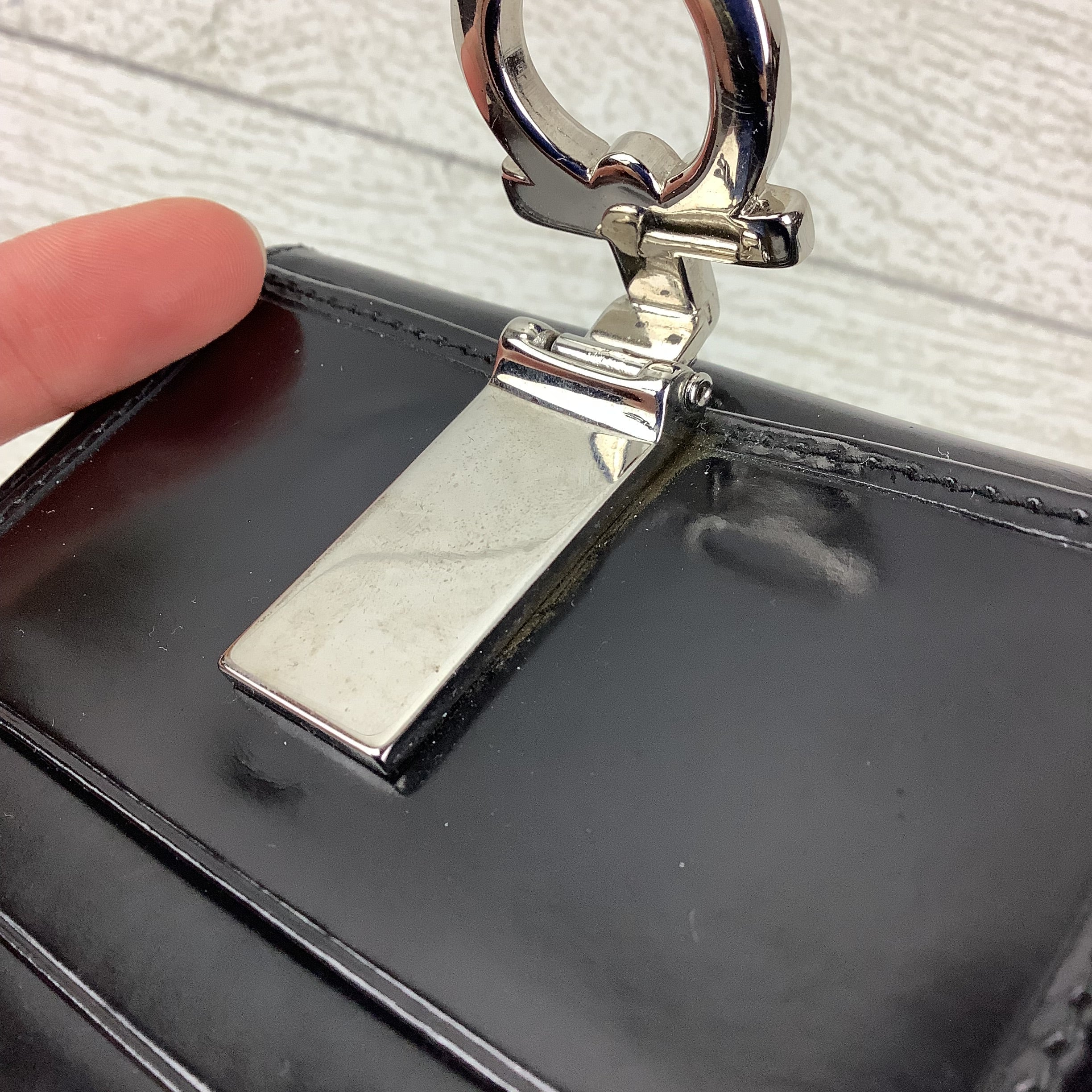 Wallet Luxury Designer By Ferragamo, Size: Small