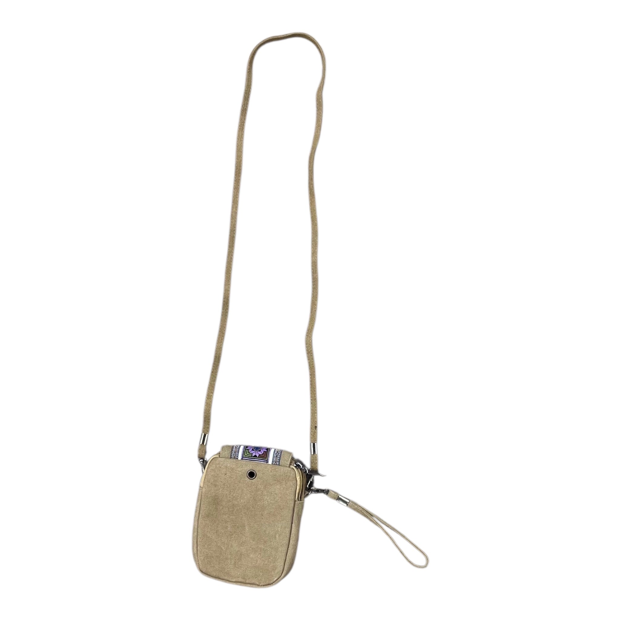 Crossbody By Clothes Mentor In Beige, Size:Small