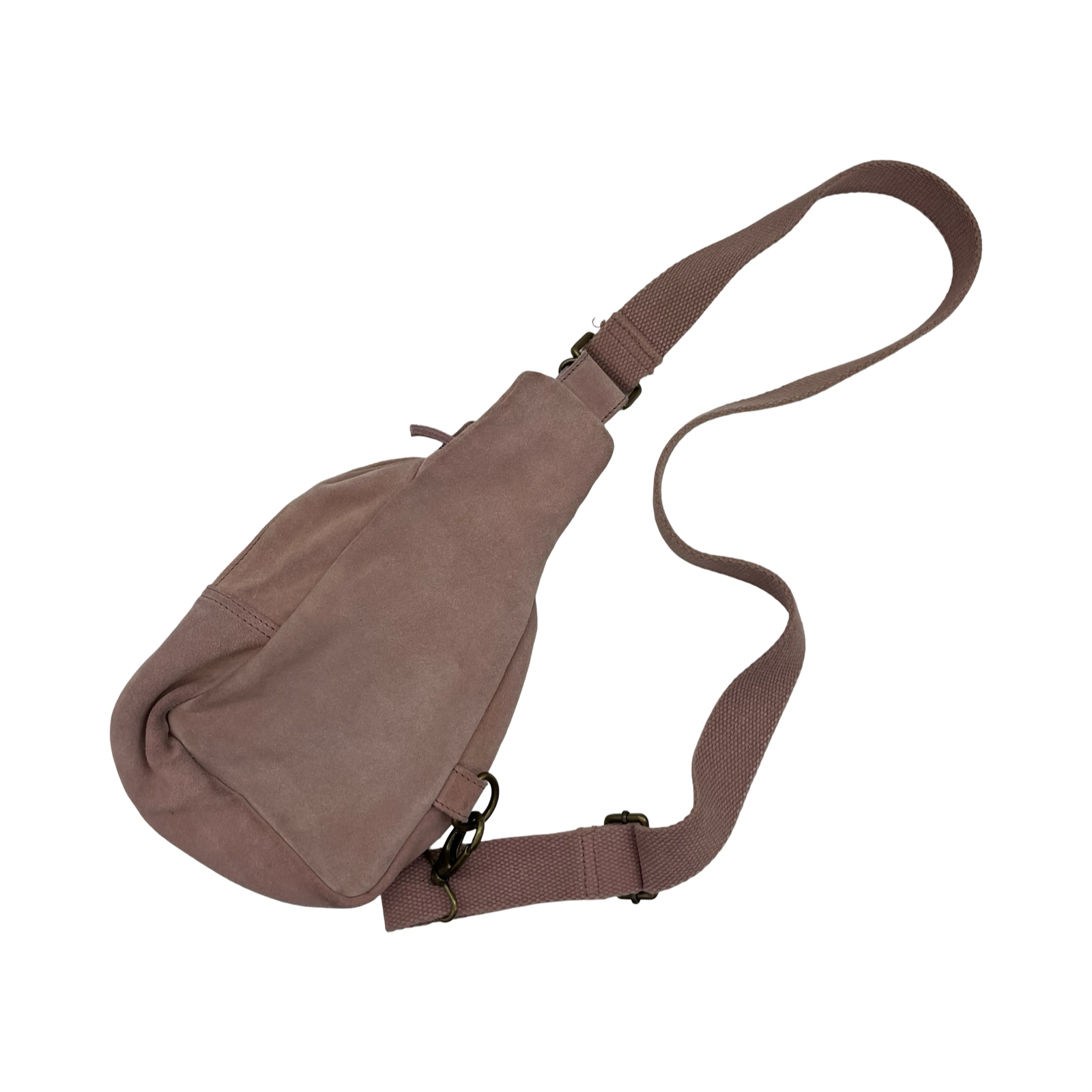 Crossbody Leather By Free People In Pink, Size:Medium