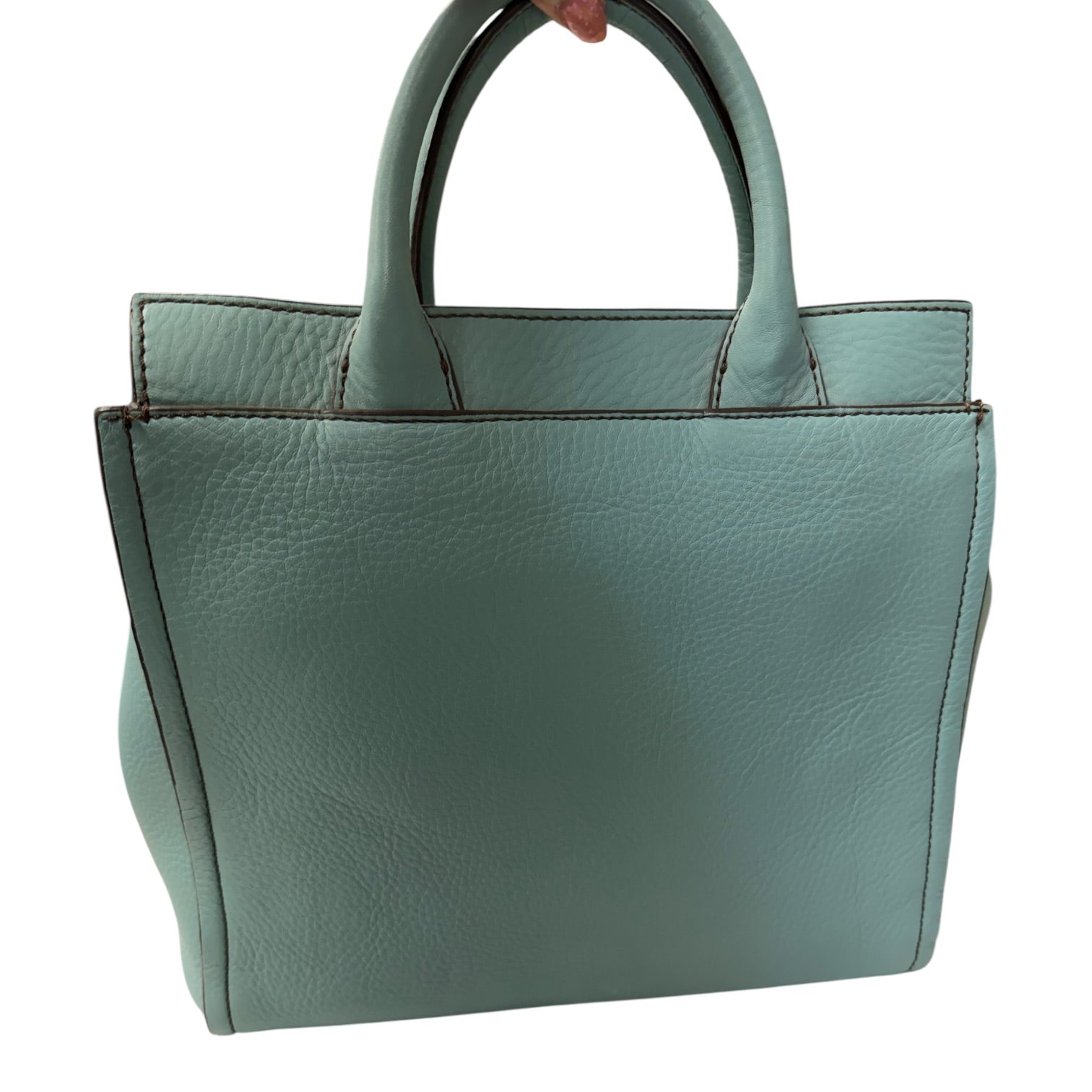 Handbag Designer By Kate Spade In Teal, Size:Large