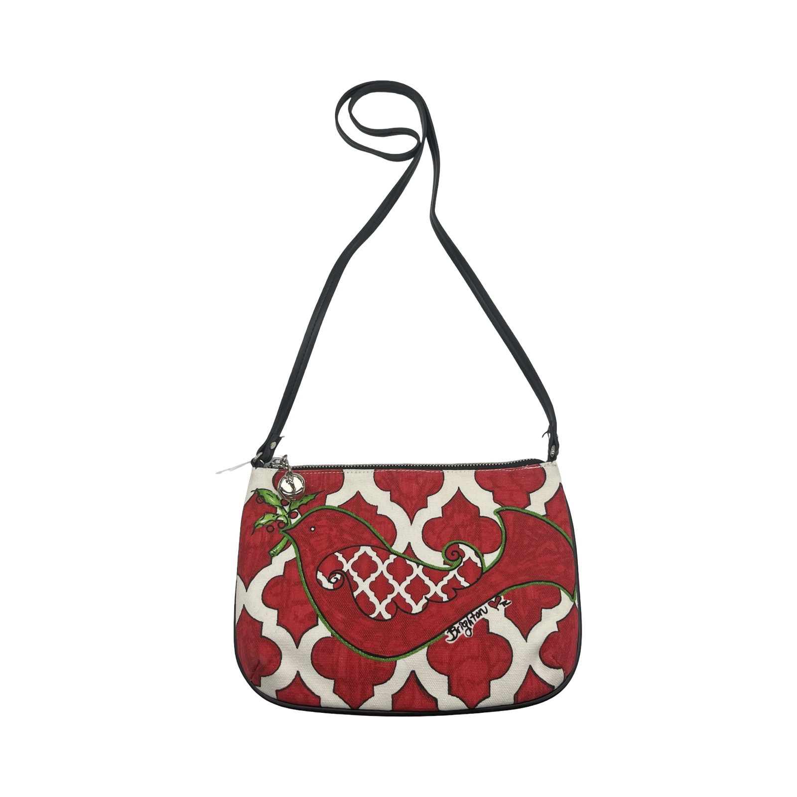 Crossbody By Brighton In Cream & Red, Size:Small