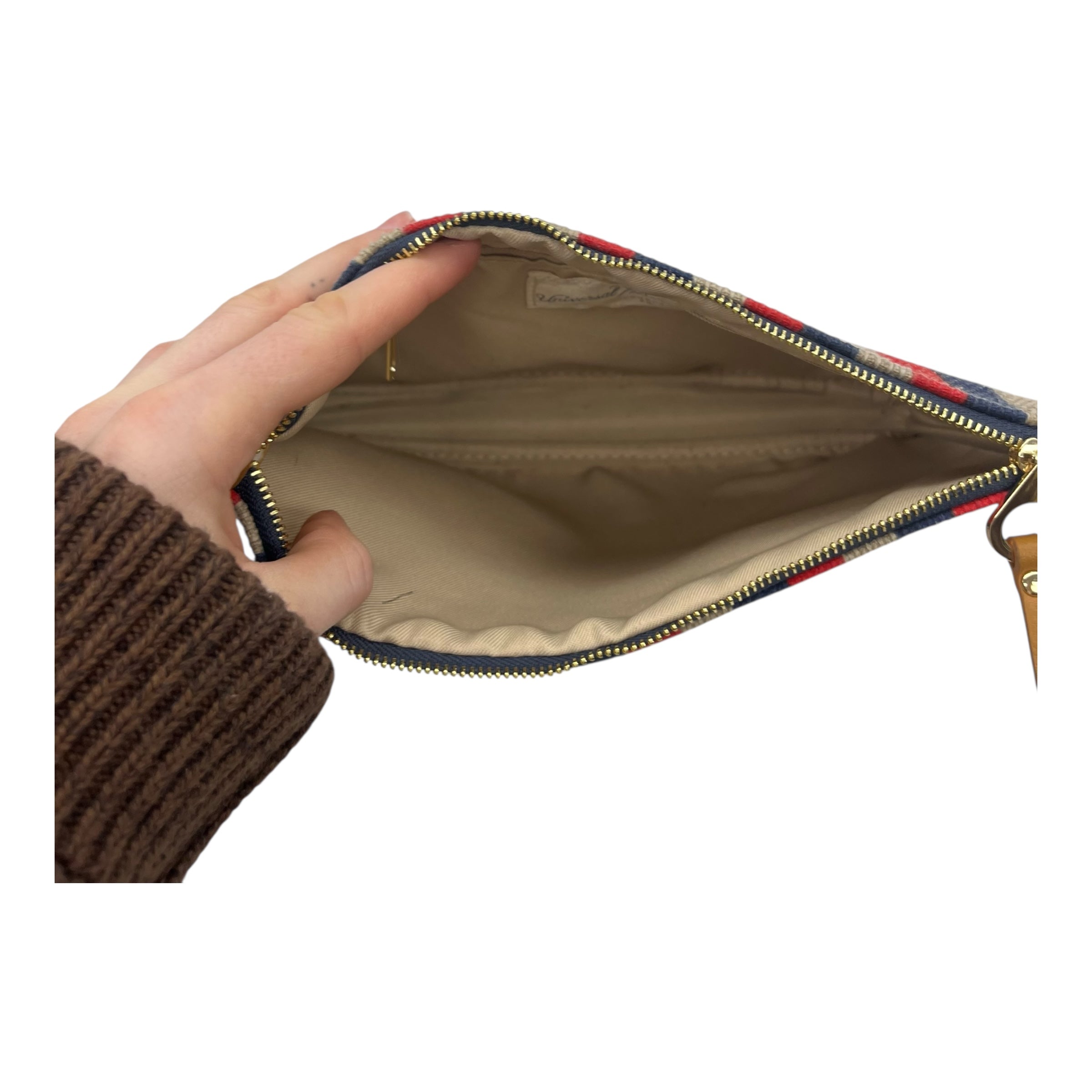 Makeup Bag By Clothes Mentor In Black, Size:Large