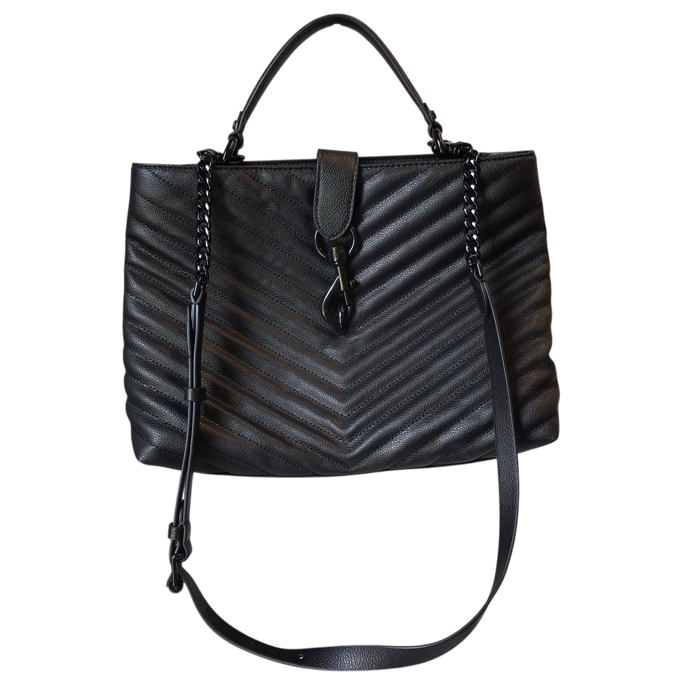 Handbag Designer By Rebecca Minkoff In Black, Size:Medium