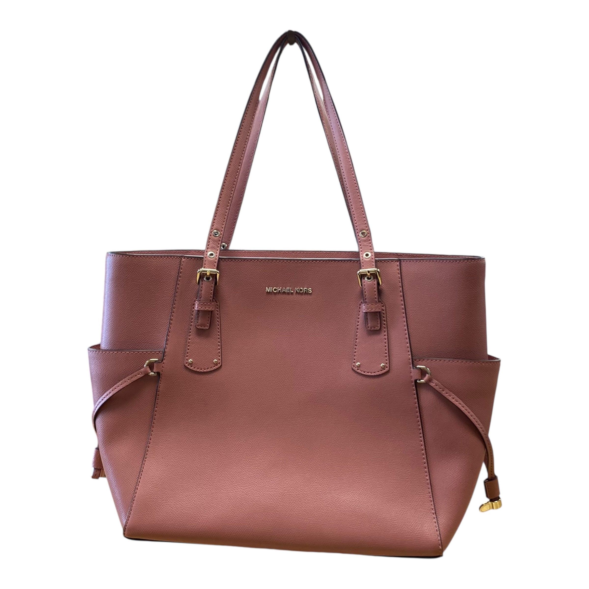 Handbag Designer By Michael Kors In Pink, Size:Large