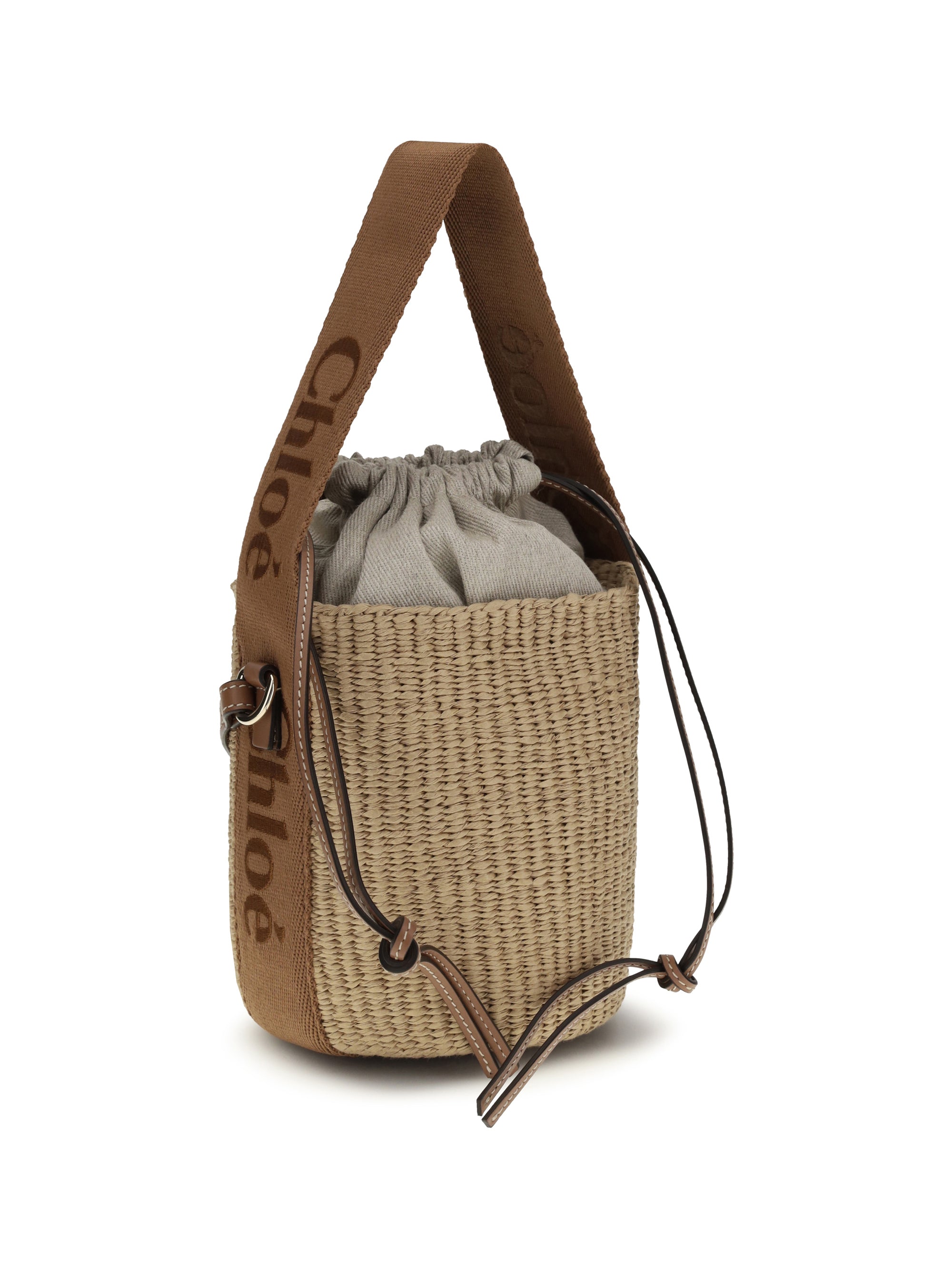 woody bucket bag