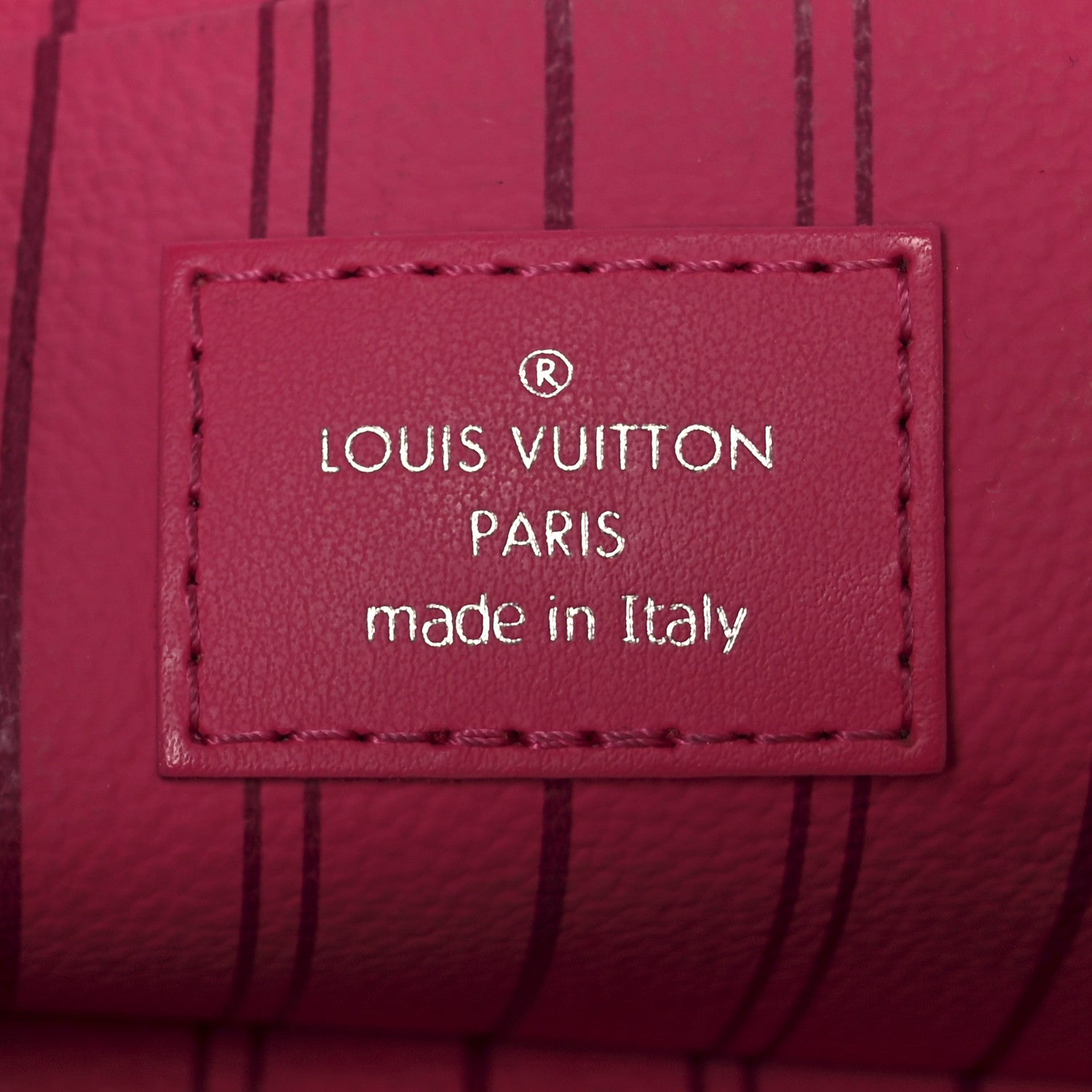 Monogram Macassar Nice Mini Fuchsia