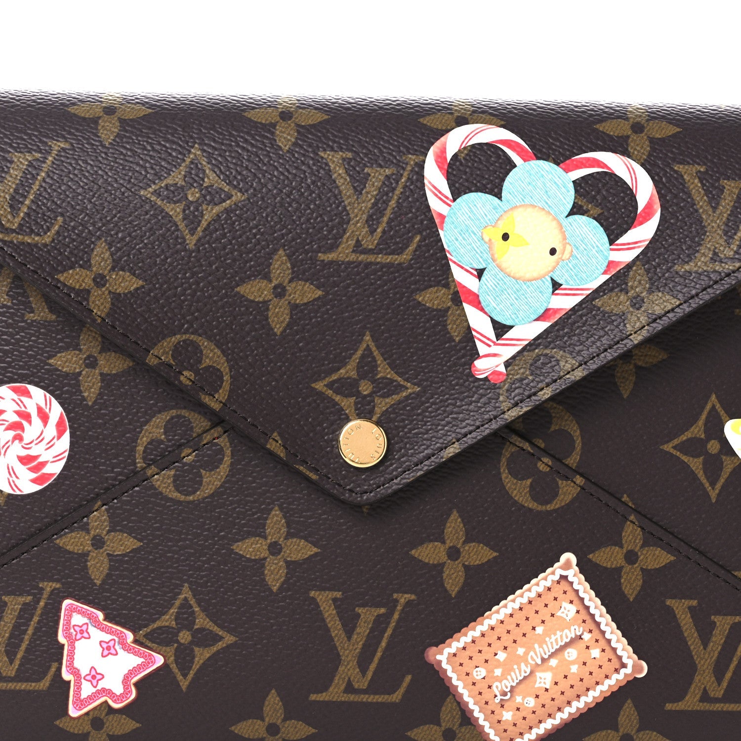 Monogram 2024 Christmas Animation Large Kirigami Pochette