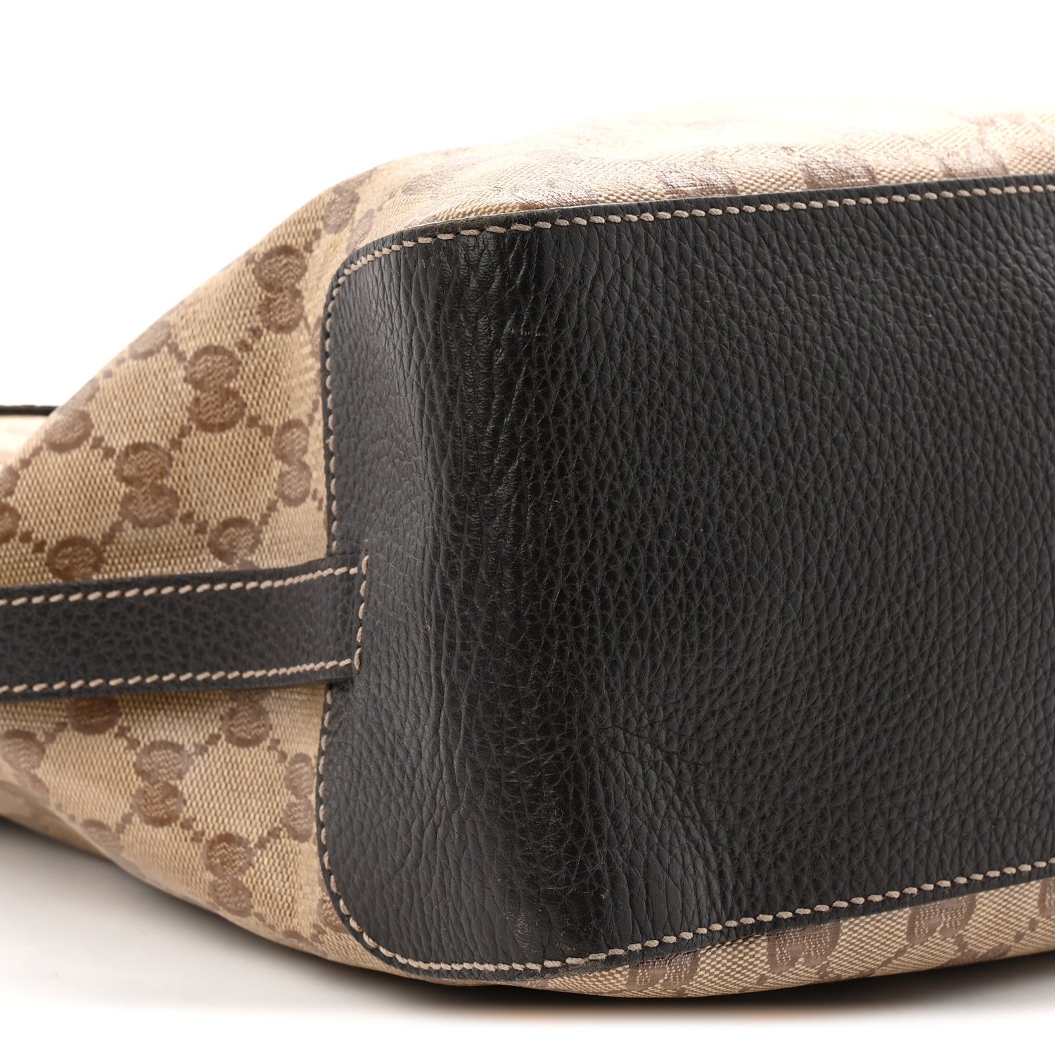 Crystal Monogram Tote Brown Brown