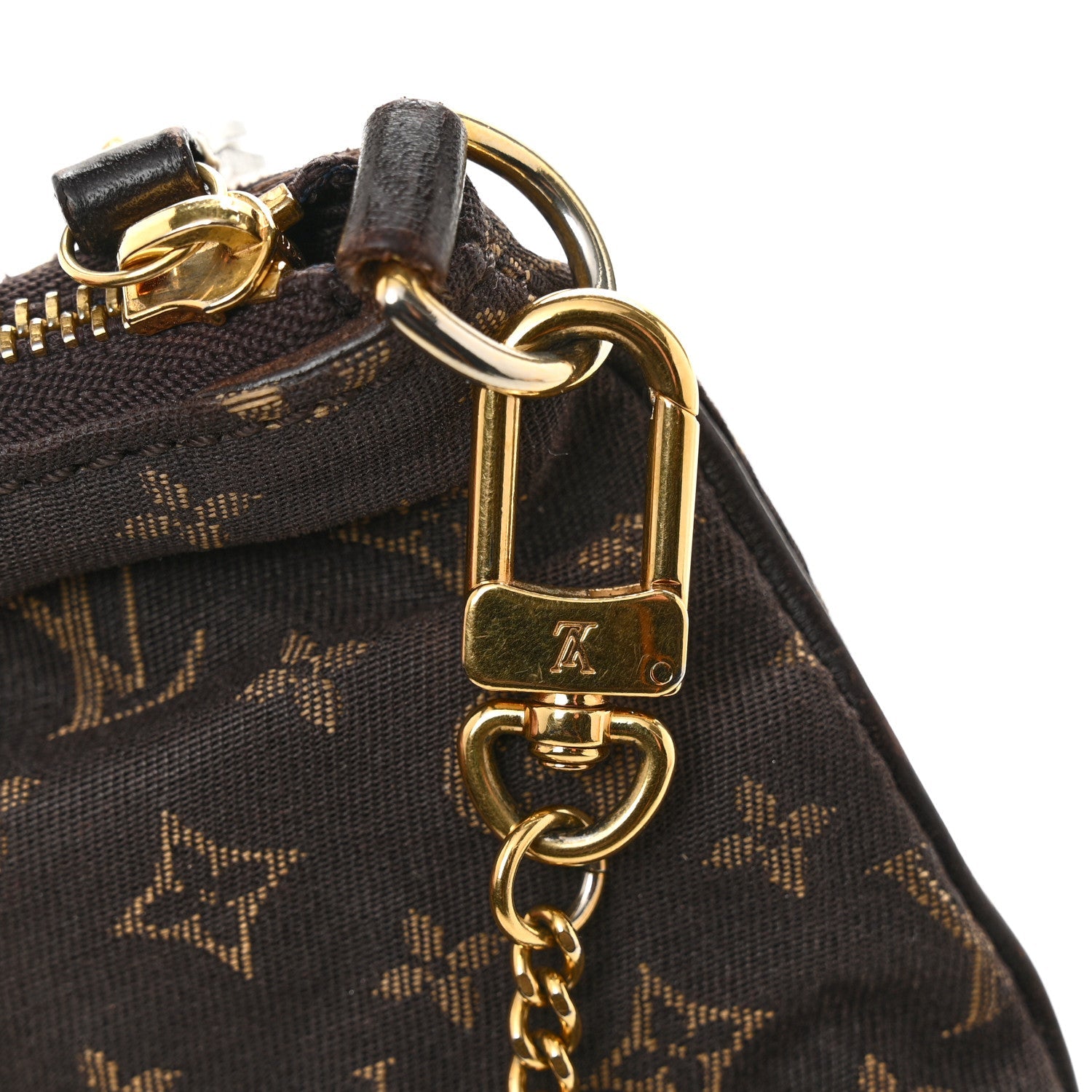Monogram Idylle Mini Pochette Accessories Fusain