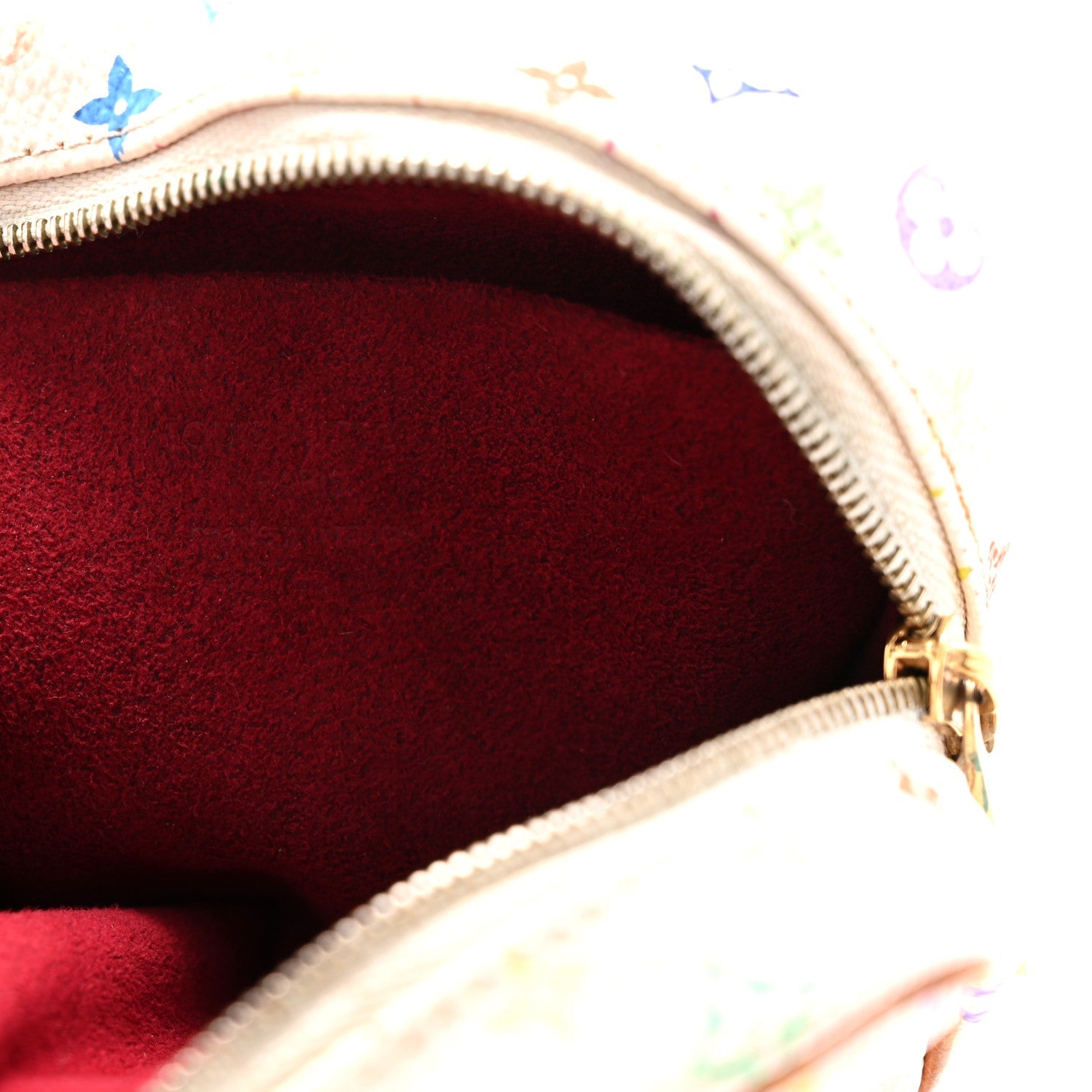 Monogram Multicolor Trousse Wapity White