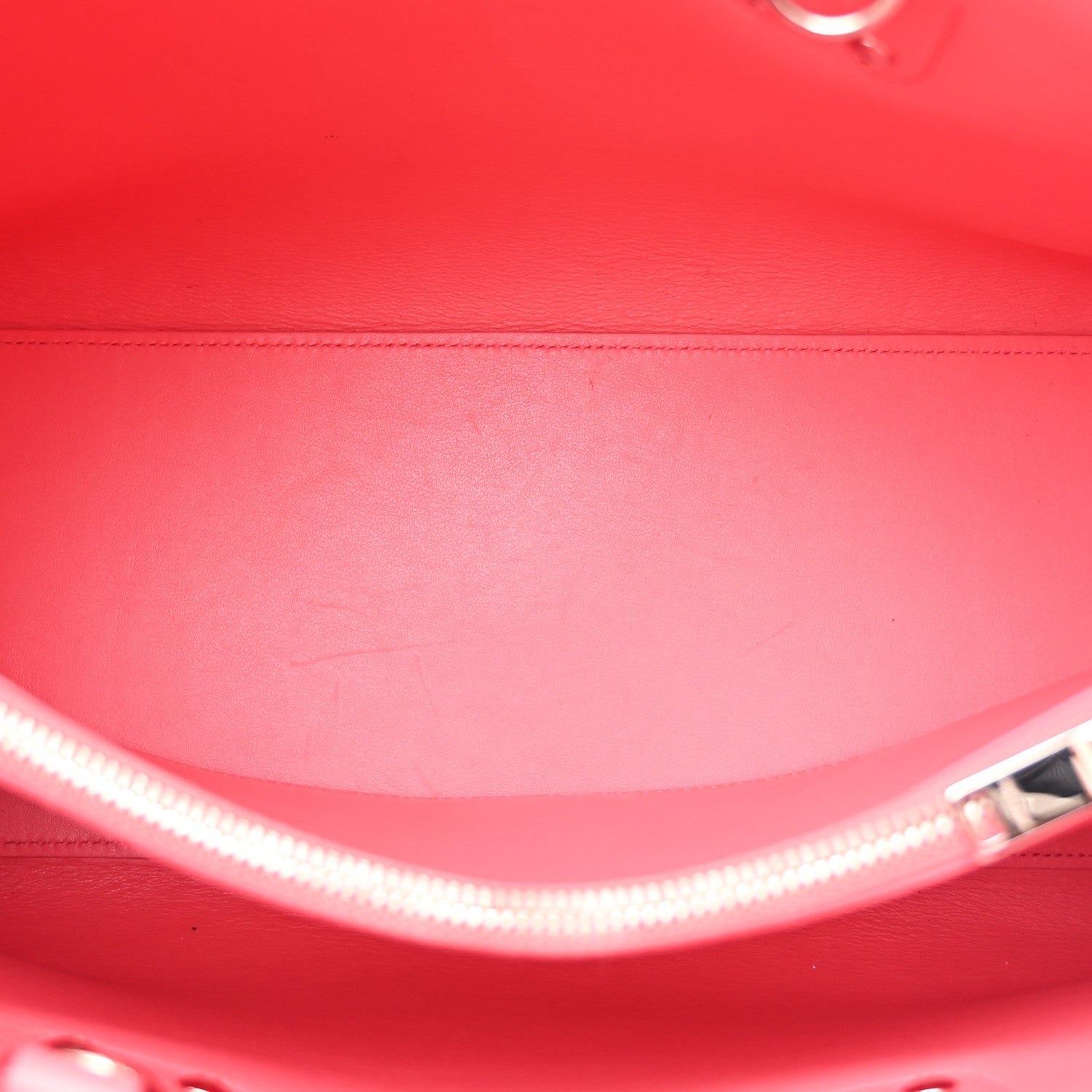 Grained Calfskin Small Sac De Jour Rose Clair
