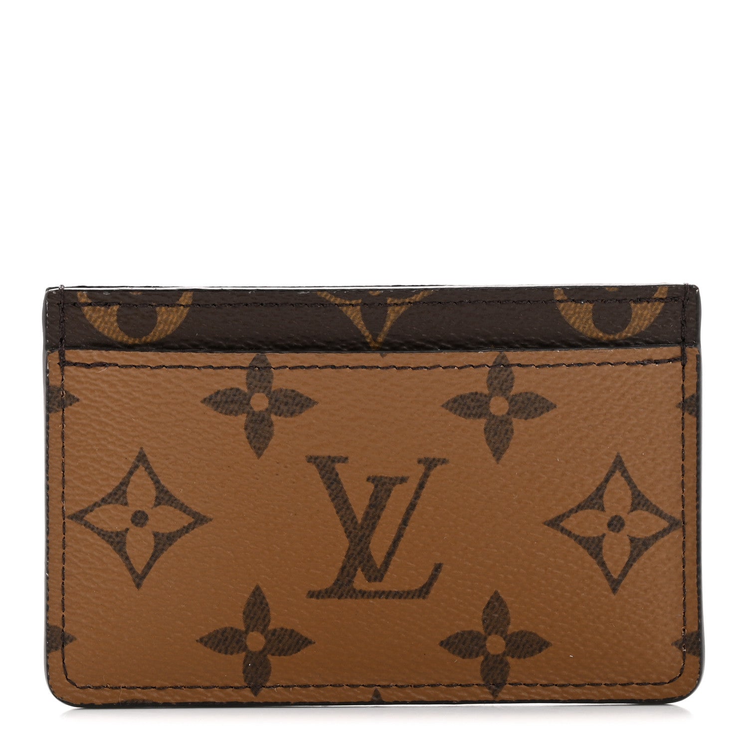 Reverse Monogram Card Holder