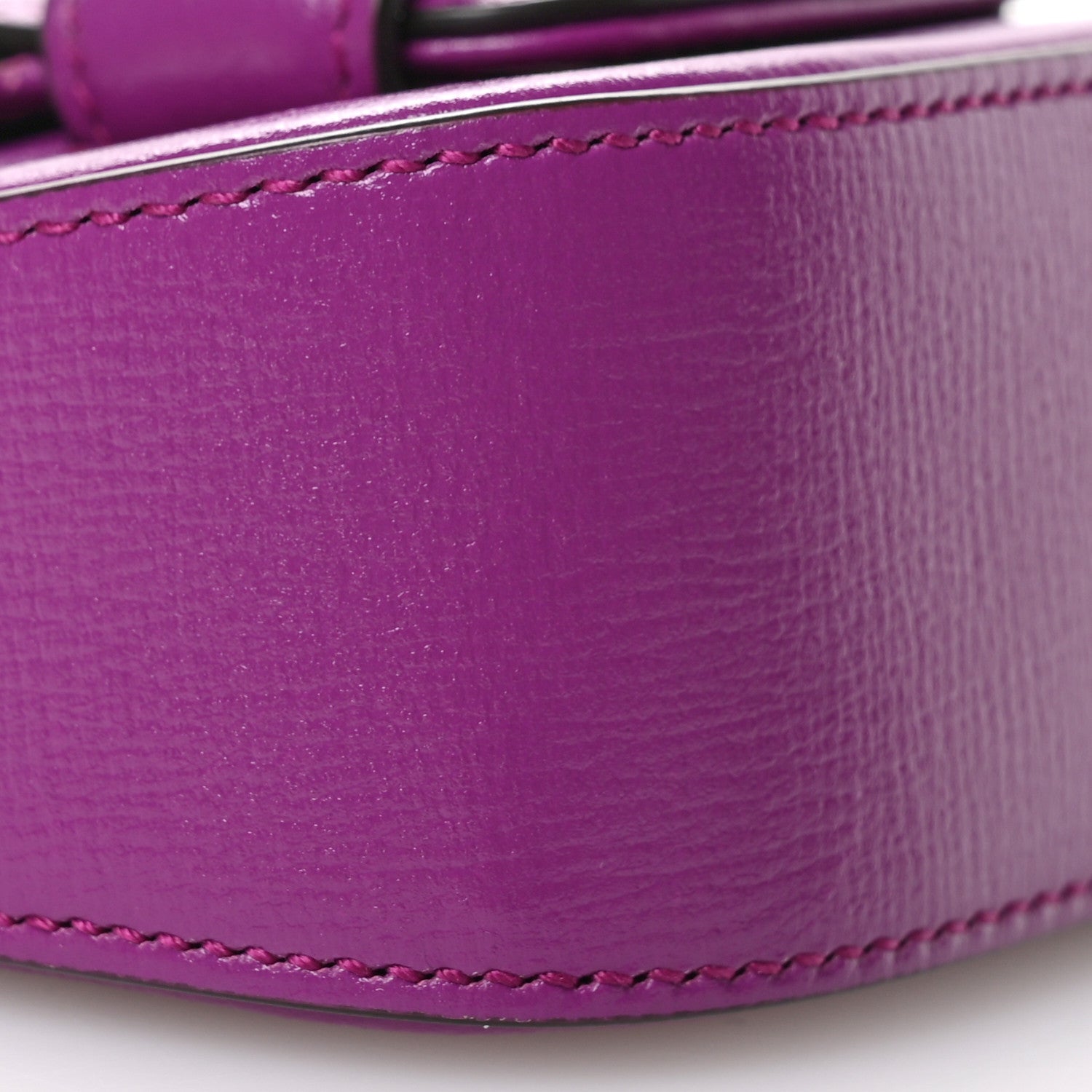 Azalea Calfskin Web Monochrome Horsebit 1955 Wallet On Strap Purple