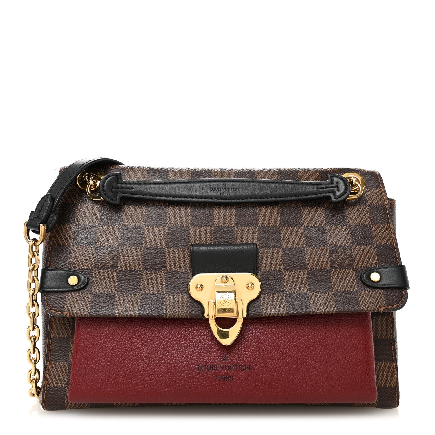 Damier Ebene Vavin PM Bordeaux