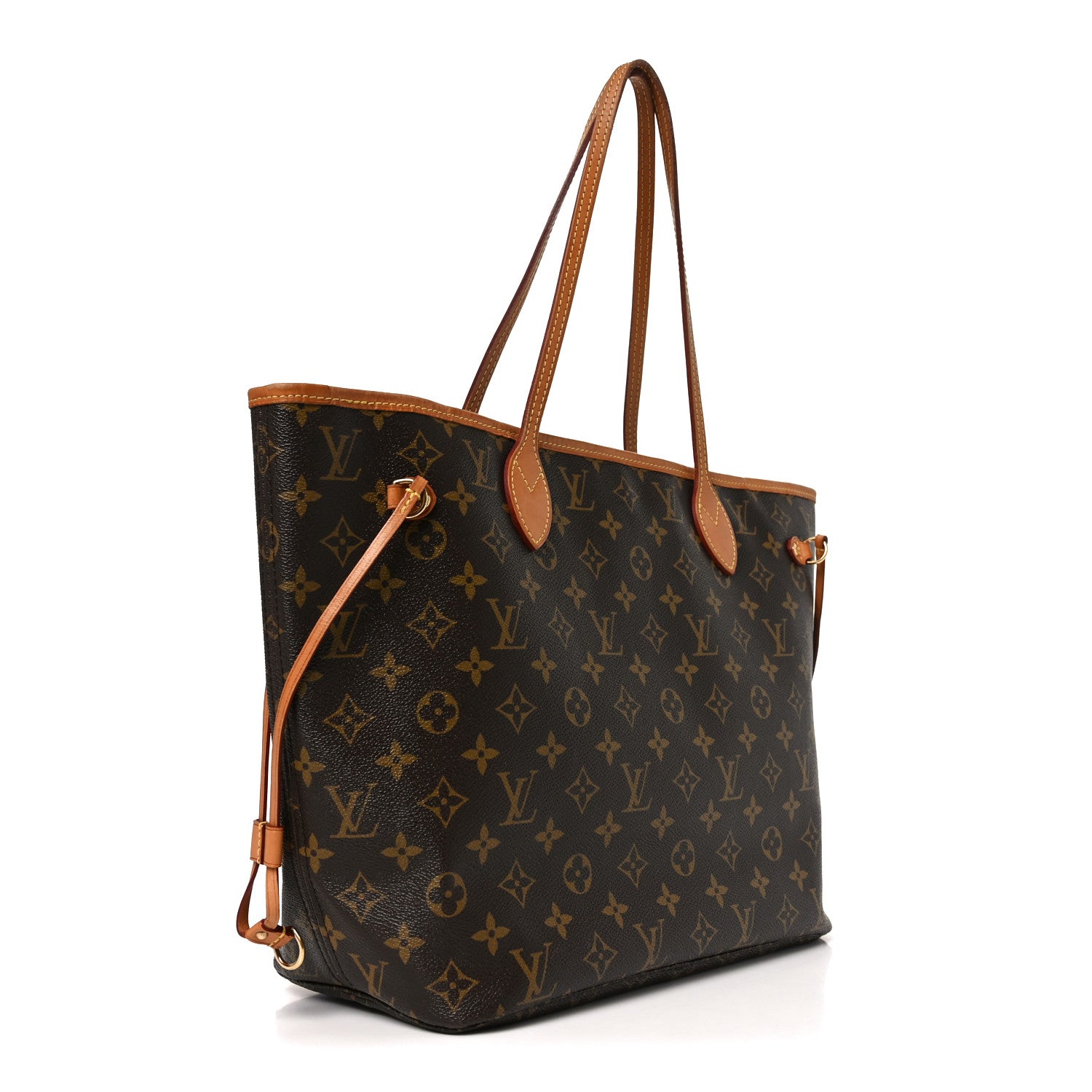 Monogram Sydney V Neverfull MM Rose Ballerine