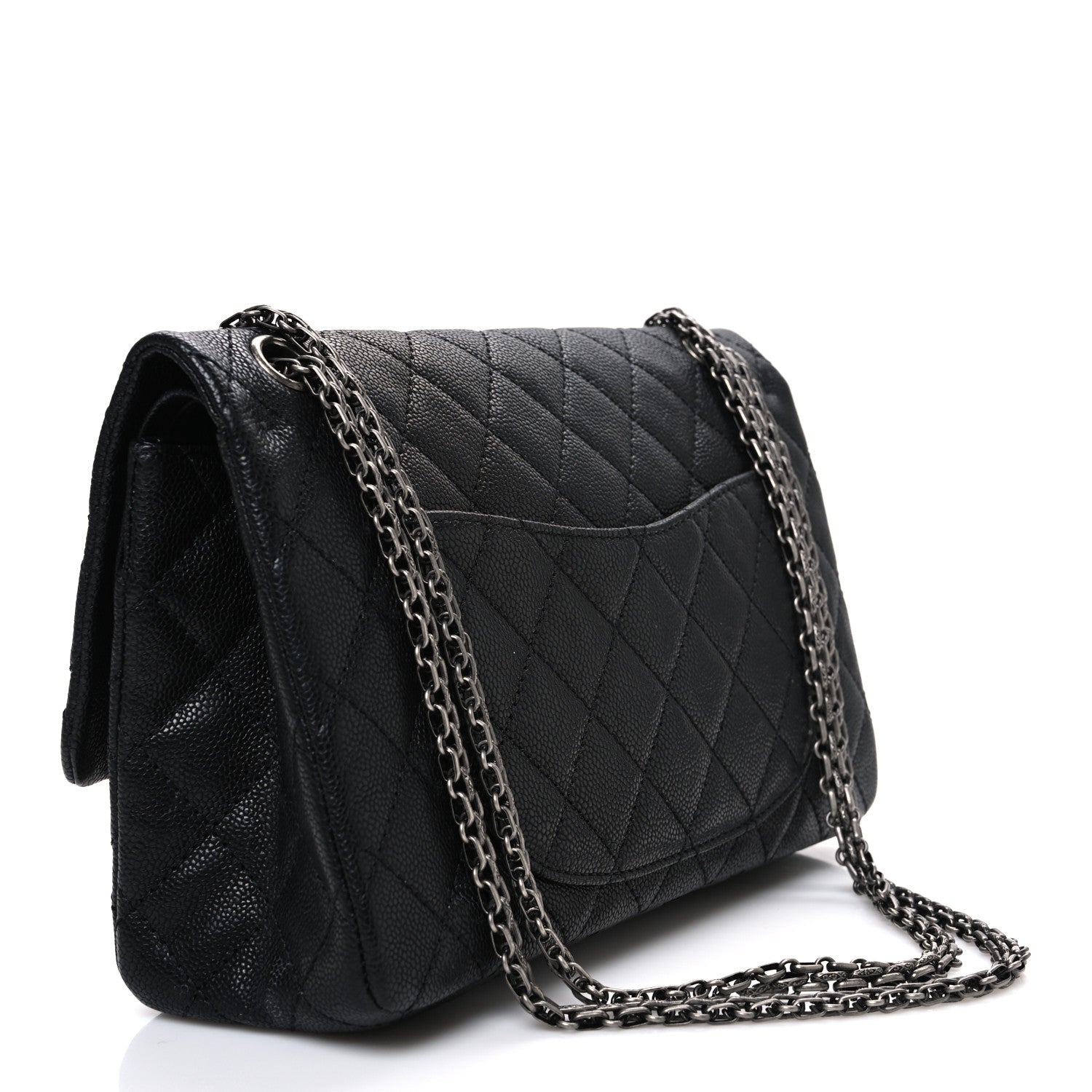 Caviar Quilted 2.55 Reissue 226 Flap Black