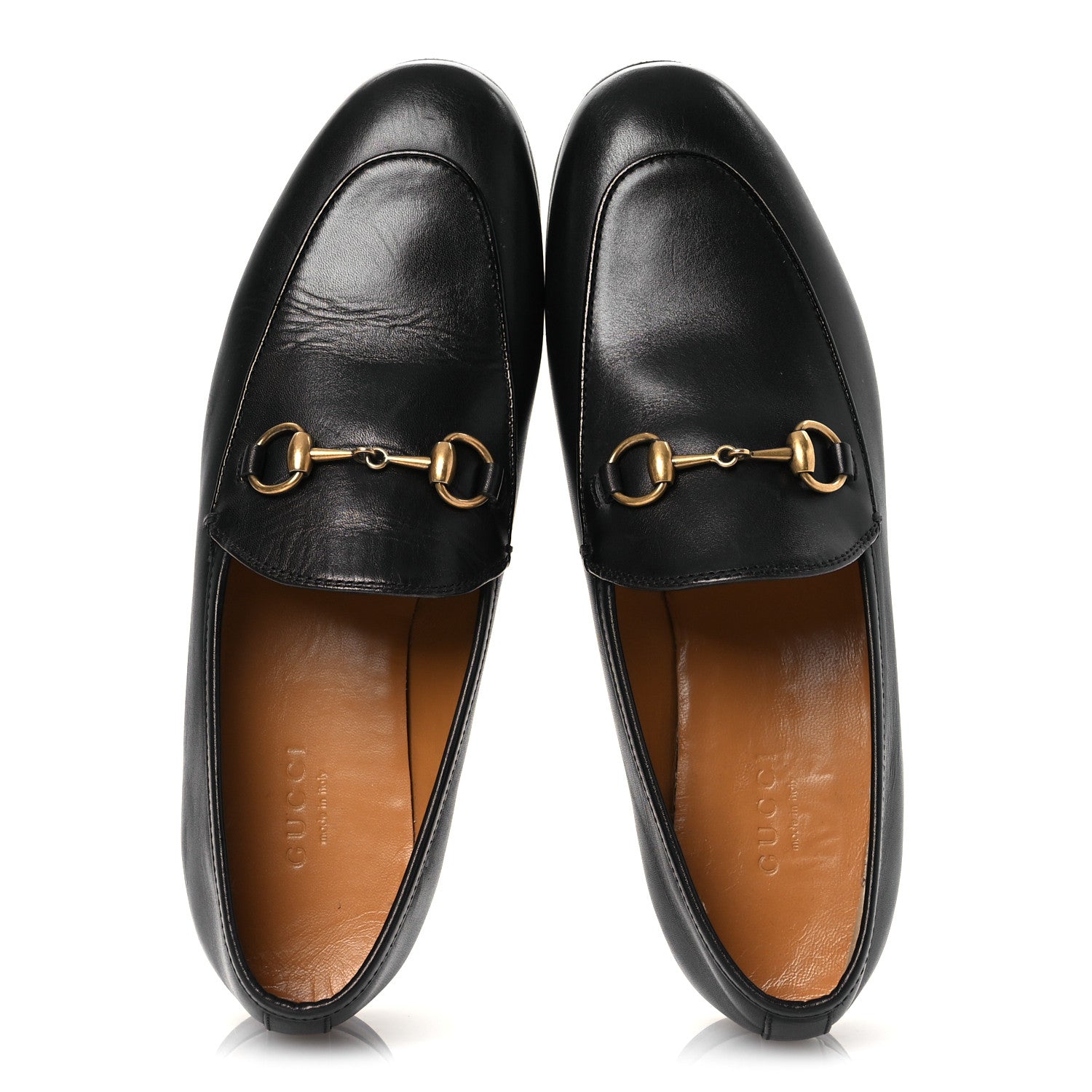 Calfskin Womens Jordaan Loafers 35.5 Black
