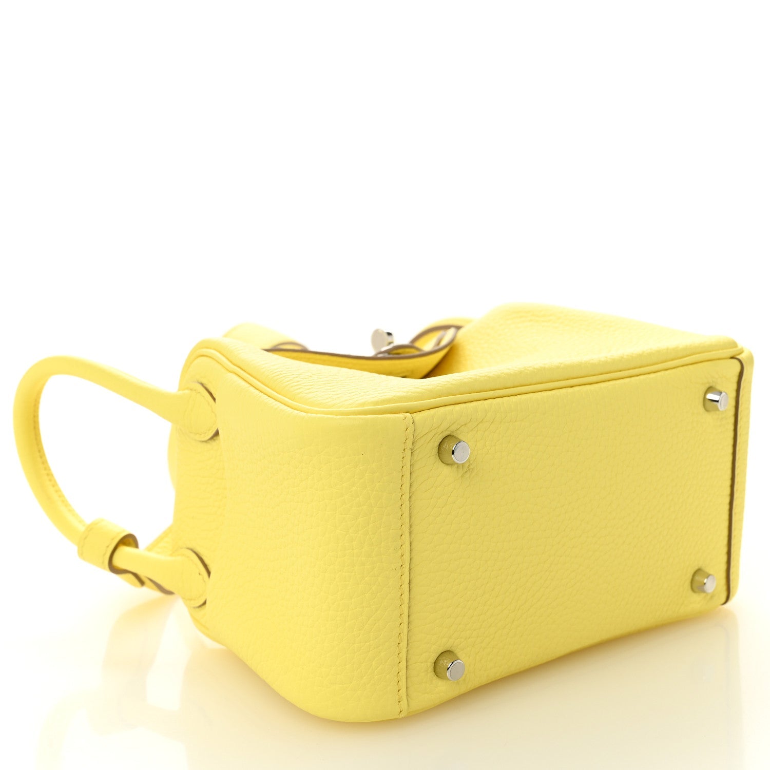 Taurillon Clemence Mini Lindy 20 Limoncello