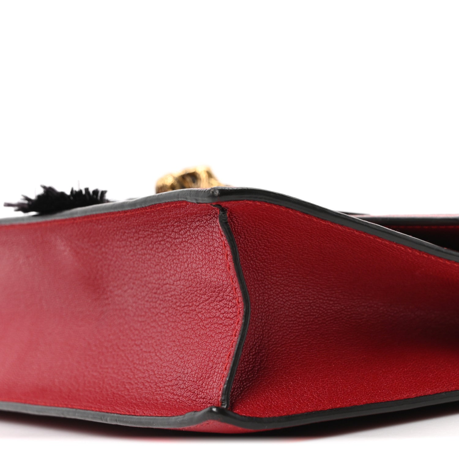 Calfskin Osiride Future Top Handle Bag Red