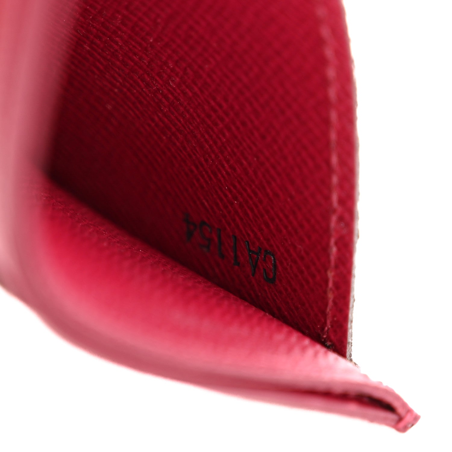 Monogram Card Holder Fuchsia
