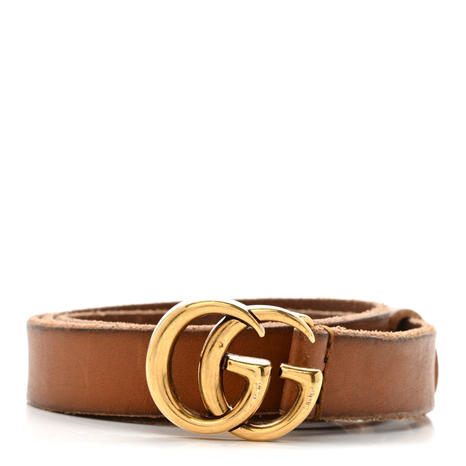 Faded Calfskin Double G 20mm Belt 70 28 Cuir