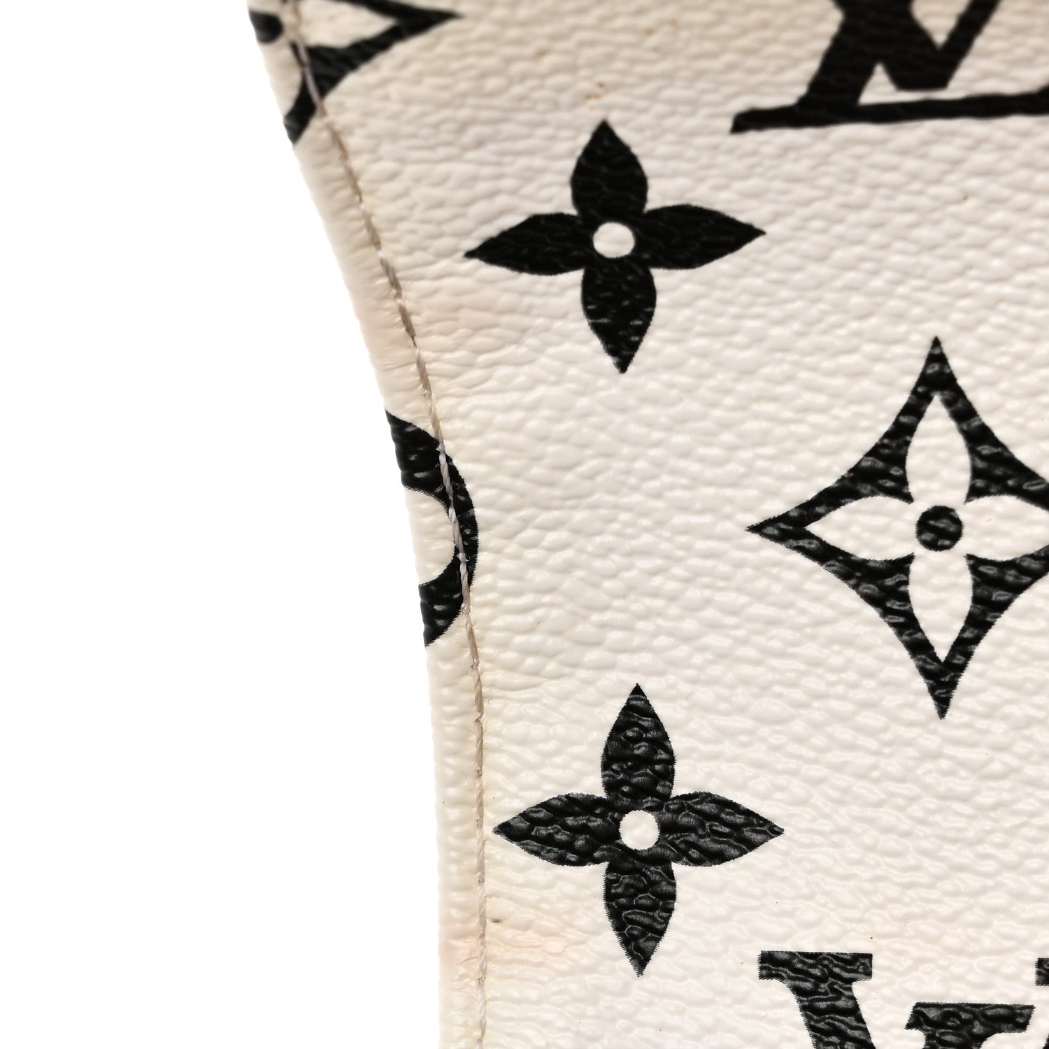 Patent Monogram Hot Springs Backpack Black White