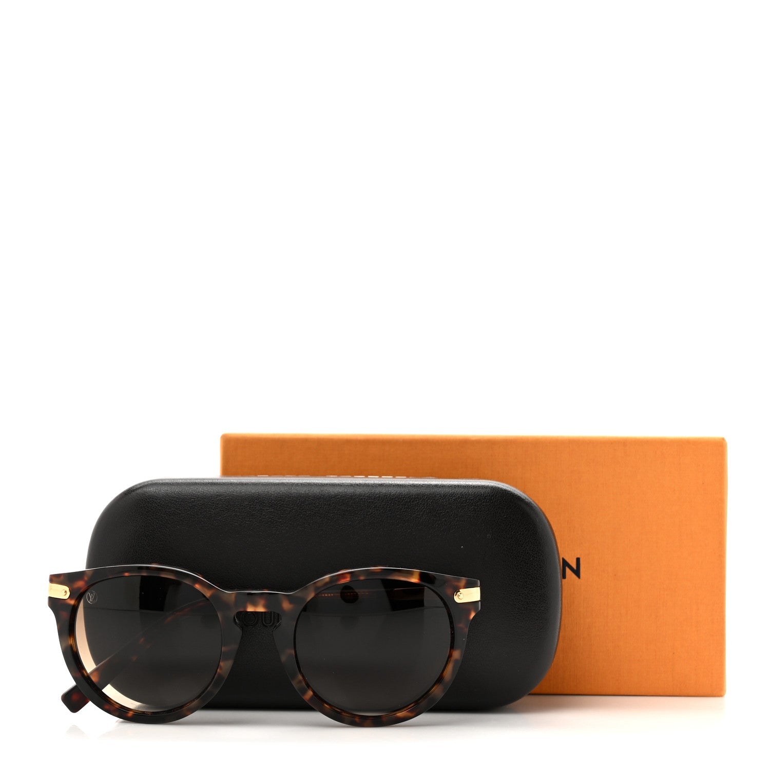 Acetate Round Sunglasses Z0837W Tortoise