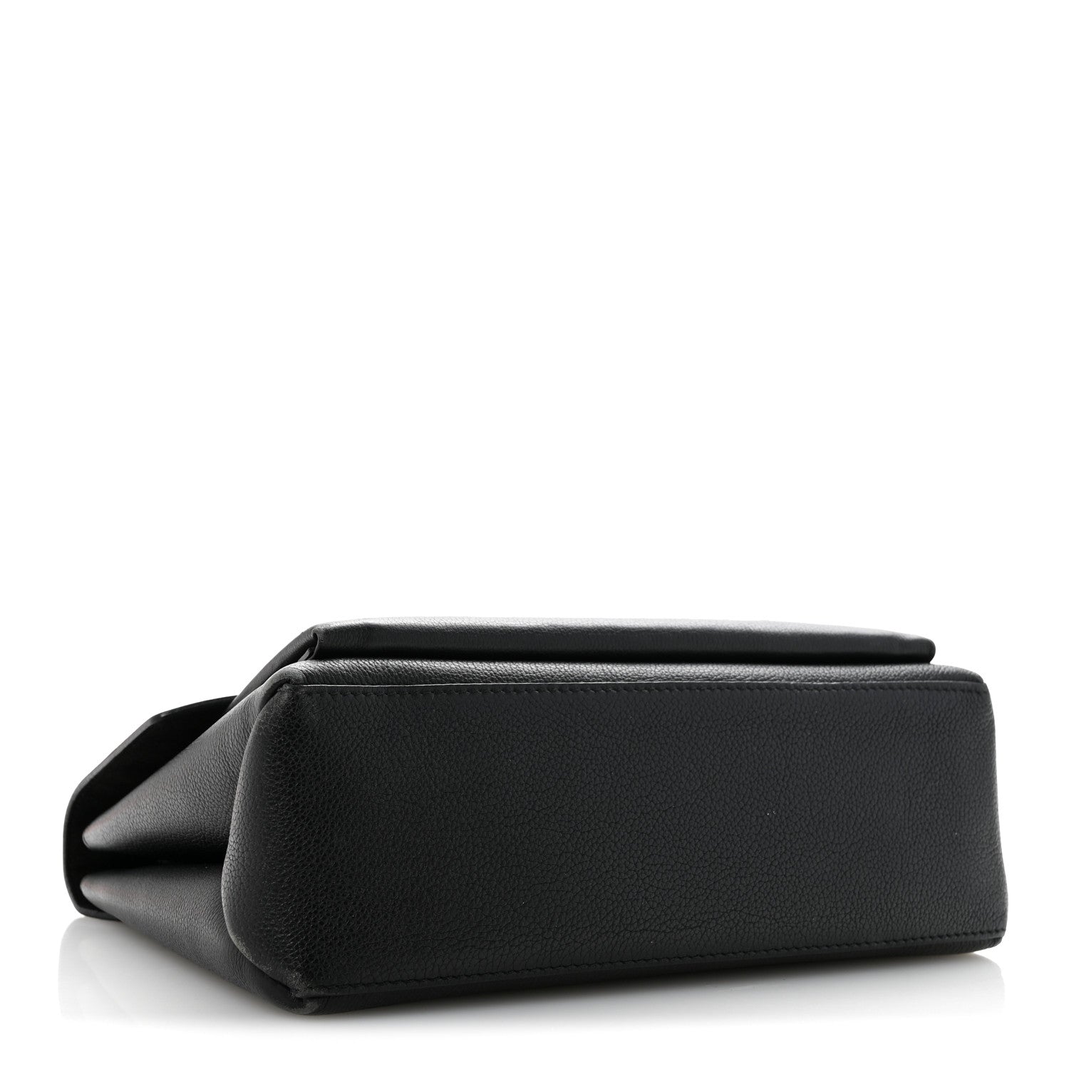 Soft Calfskin My Lockme Studs Black
