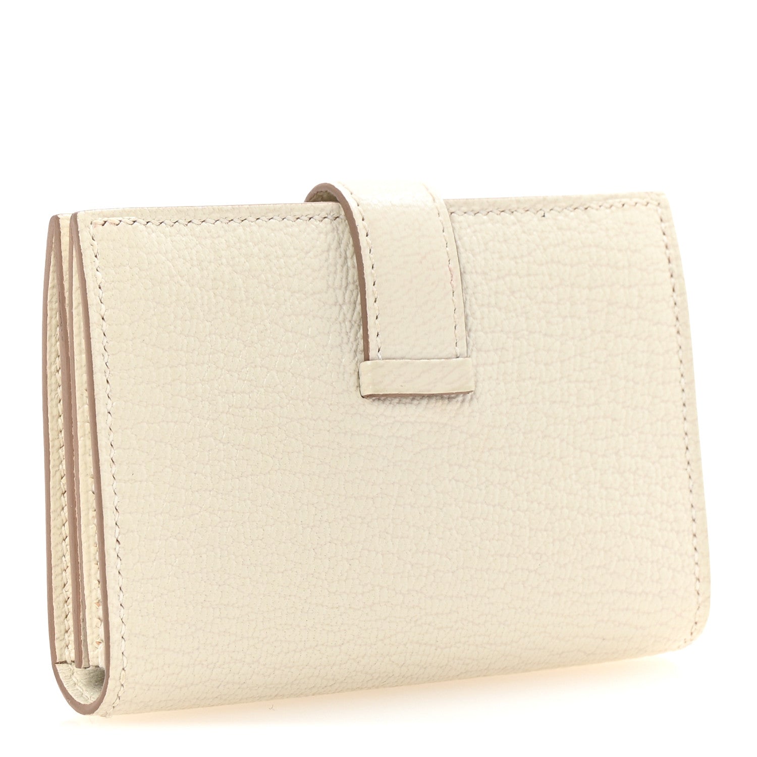 Chevre Mysore Bearn Card Holder Wallet Mushroom