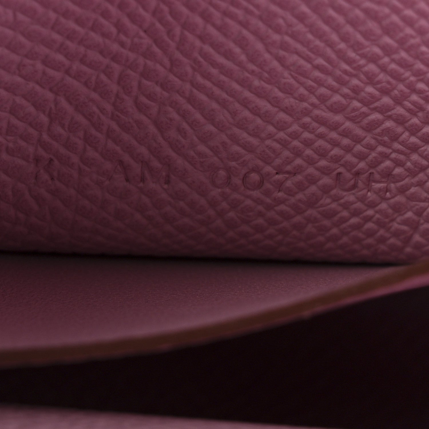 Epsom Hermesnap Wallet Mauve Sylvestre