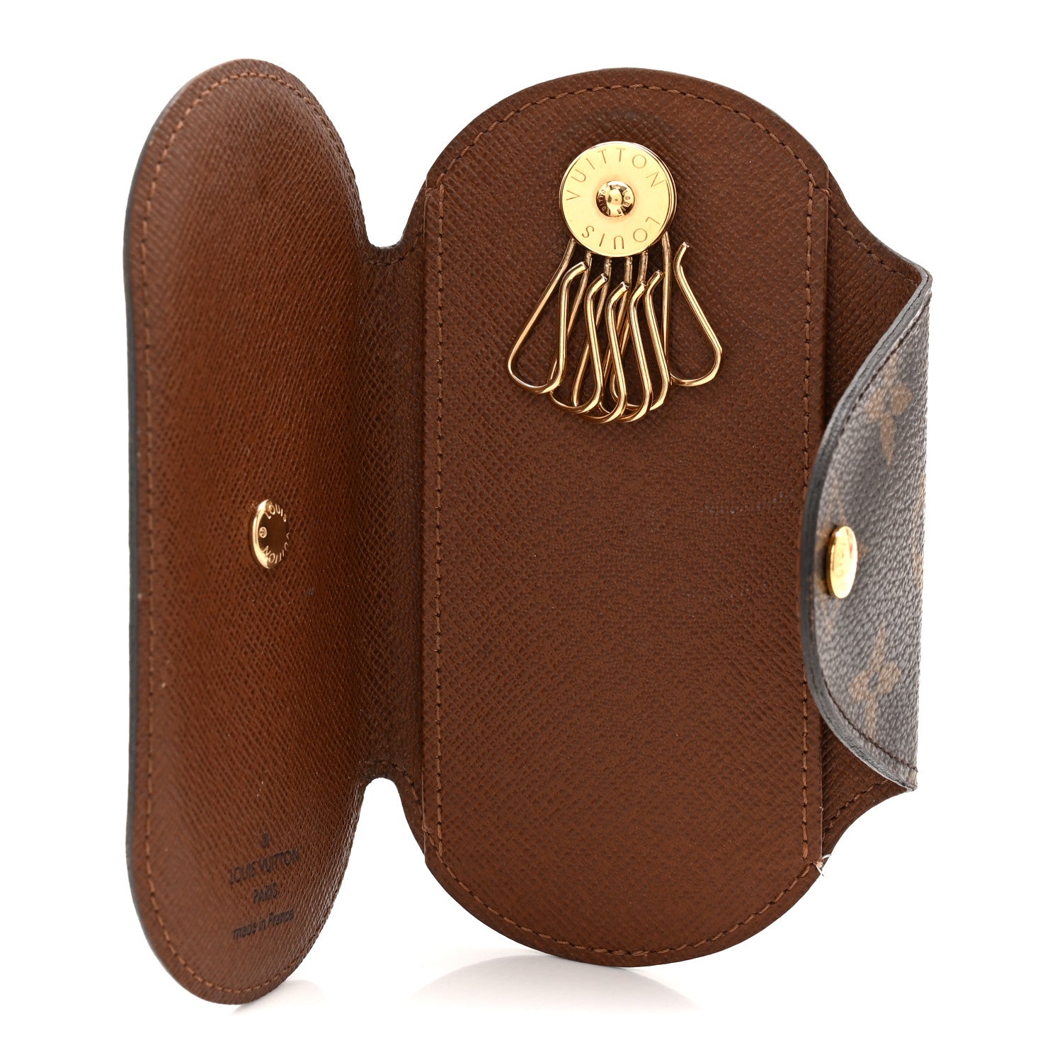 Monogram Round Key Holder GM