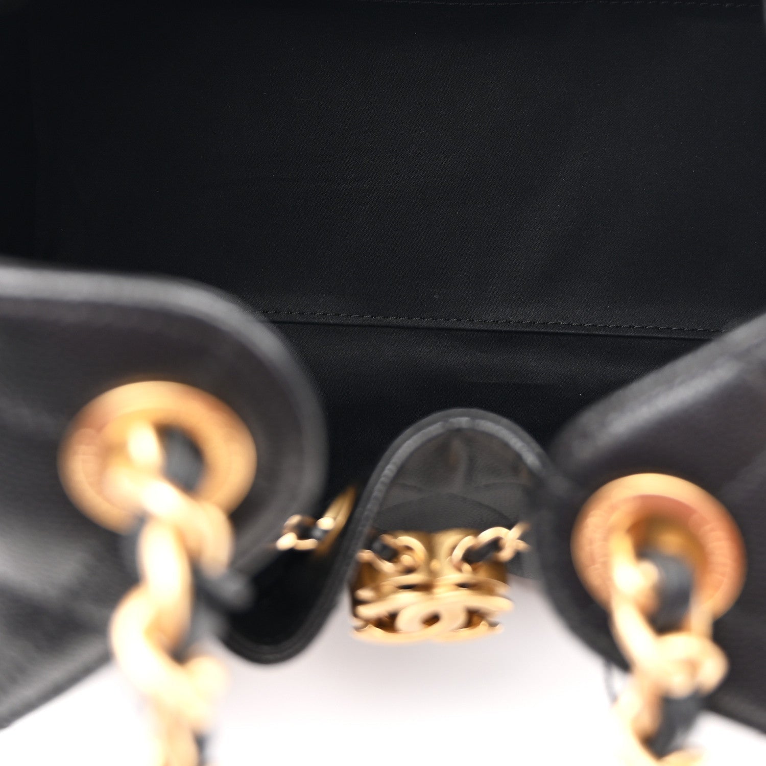 Caviar Quilted Small Chanel 25 Handbag Black