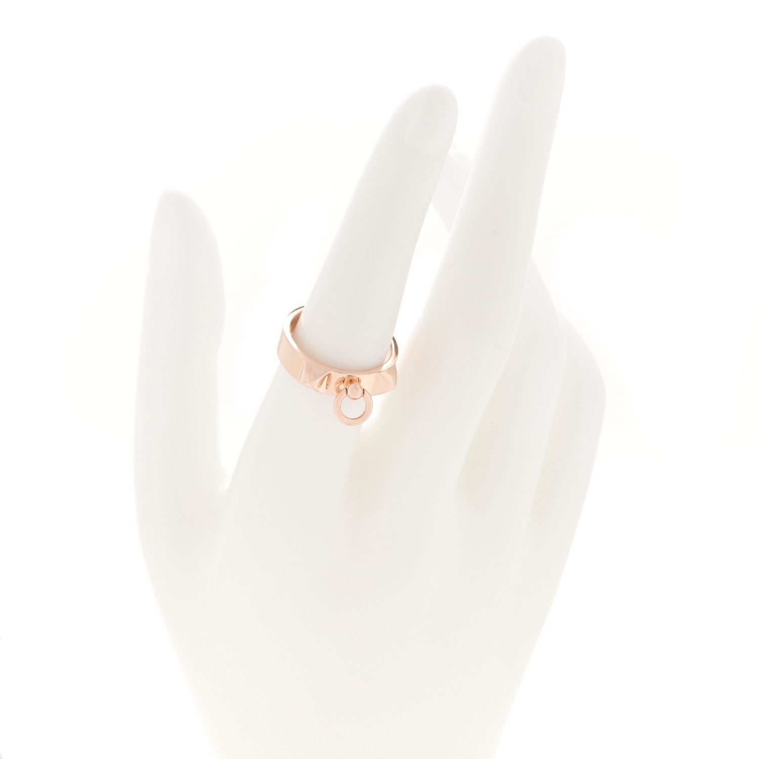 18K Rose Gold PM Collier De Chien Ring 54 7