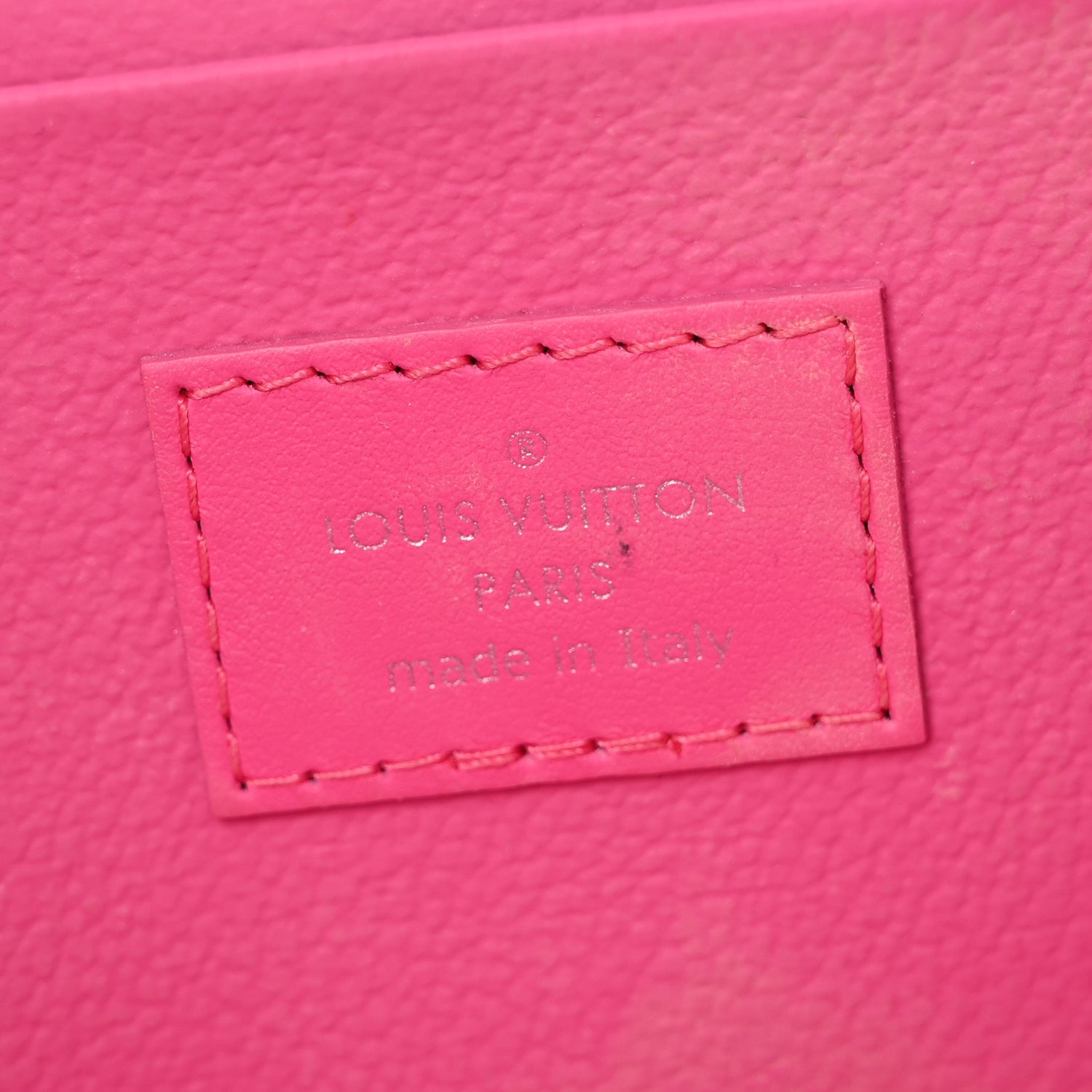 Monogram Macassar Nice Mini Fuchsia