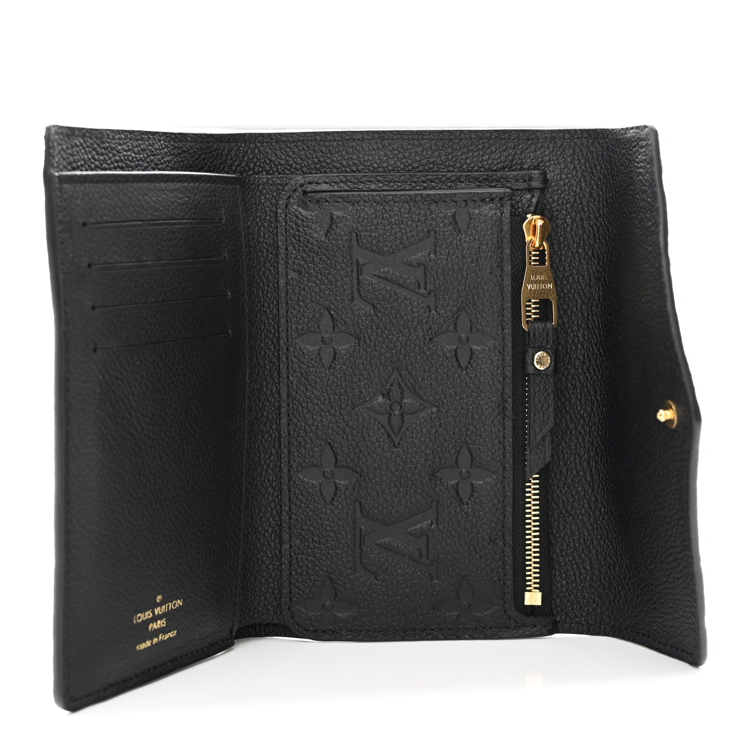 Empreinte Compact Curieuse Wallet Black