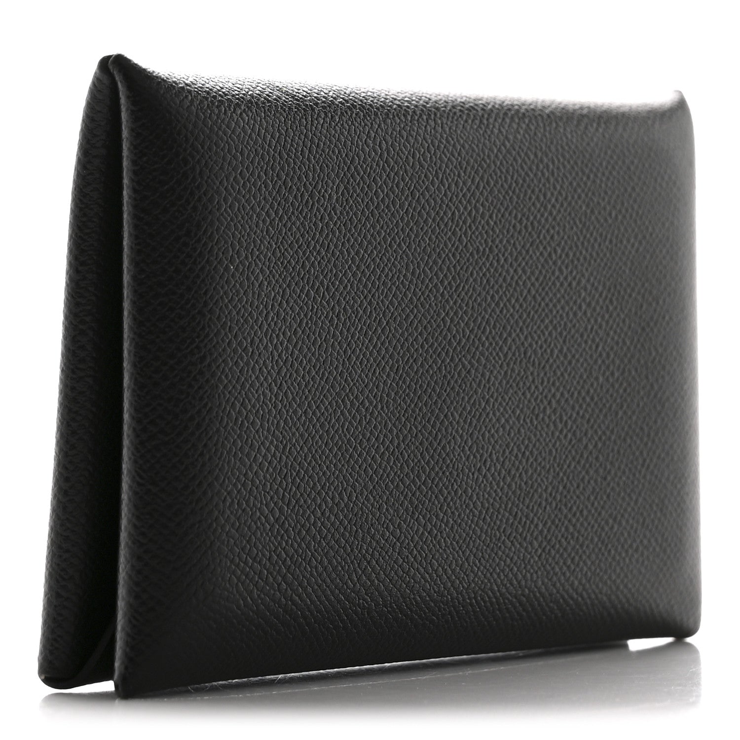 Madam Calfskin Calvi Card Case Black