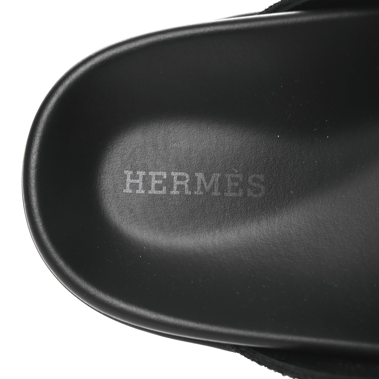 Suede Calfskin Go Mules 38.5 Black
