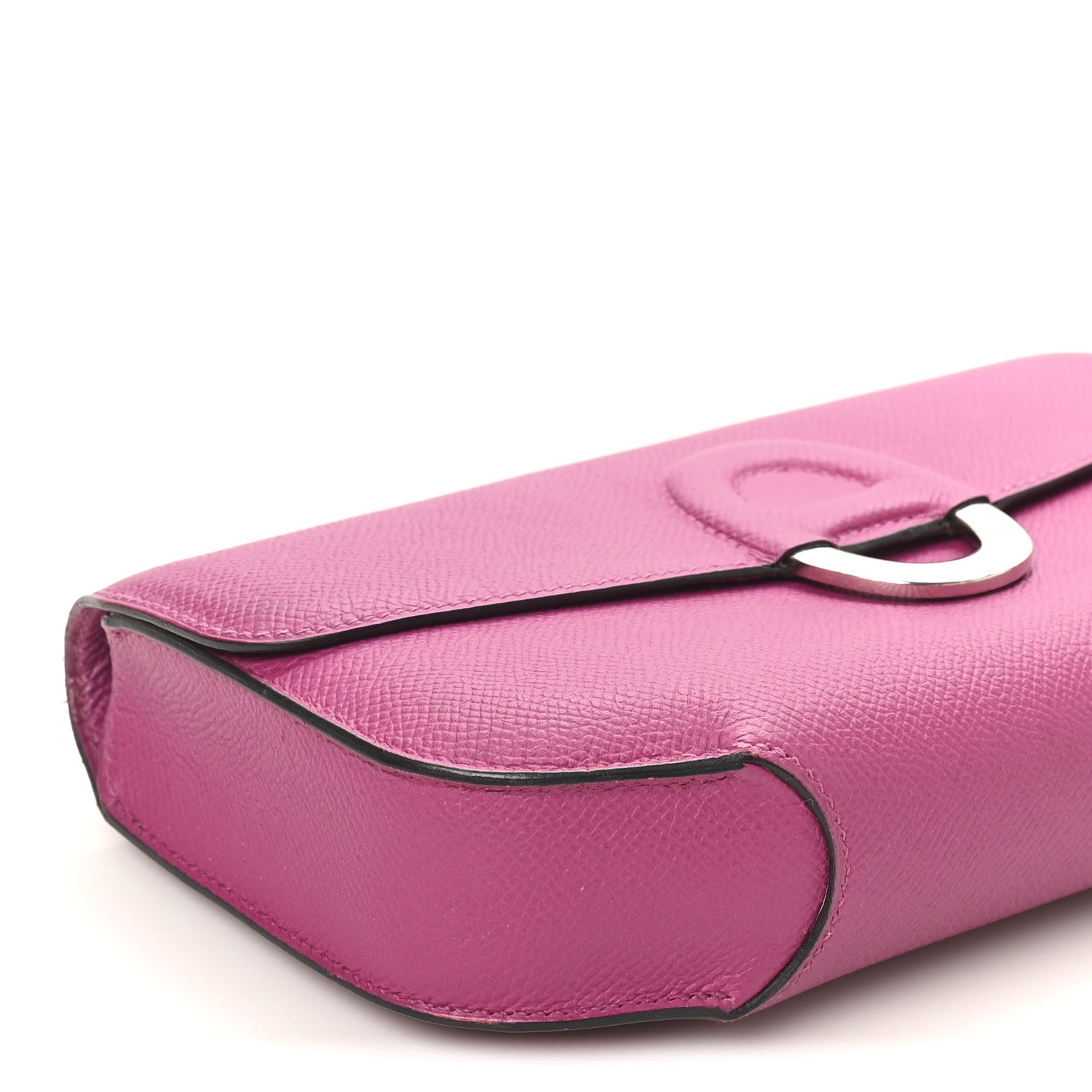 Epsom Cherche Midi Clutch Rose Pourpre