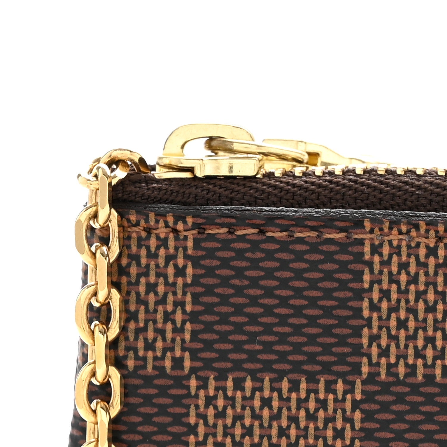 Damier Ebene Key Pouch
