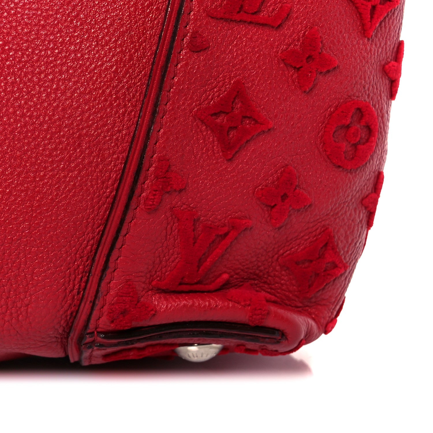 Veau Cachemire Tote W BB Framboise