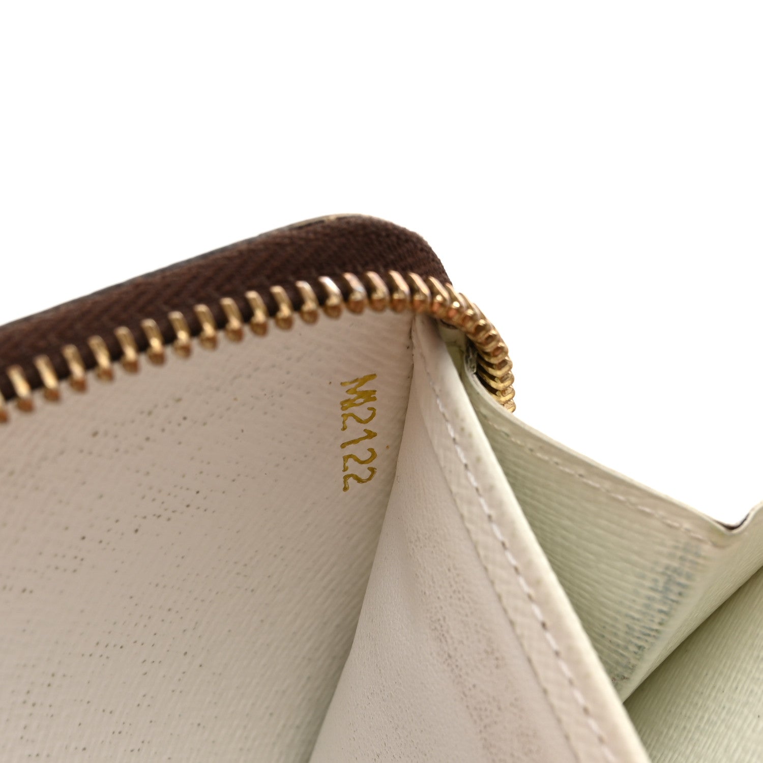 Monogram Kusama Pumpkin Dots Zippy Wallet White
